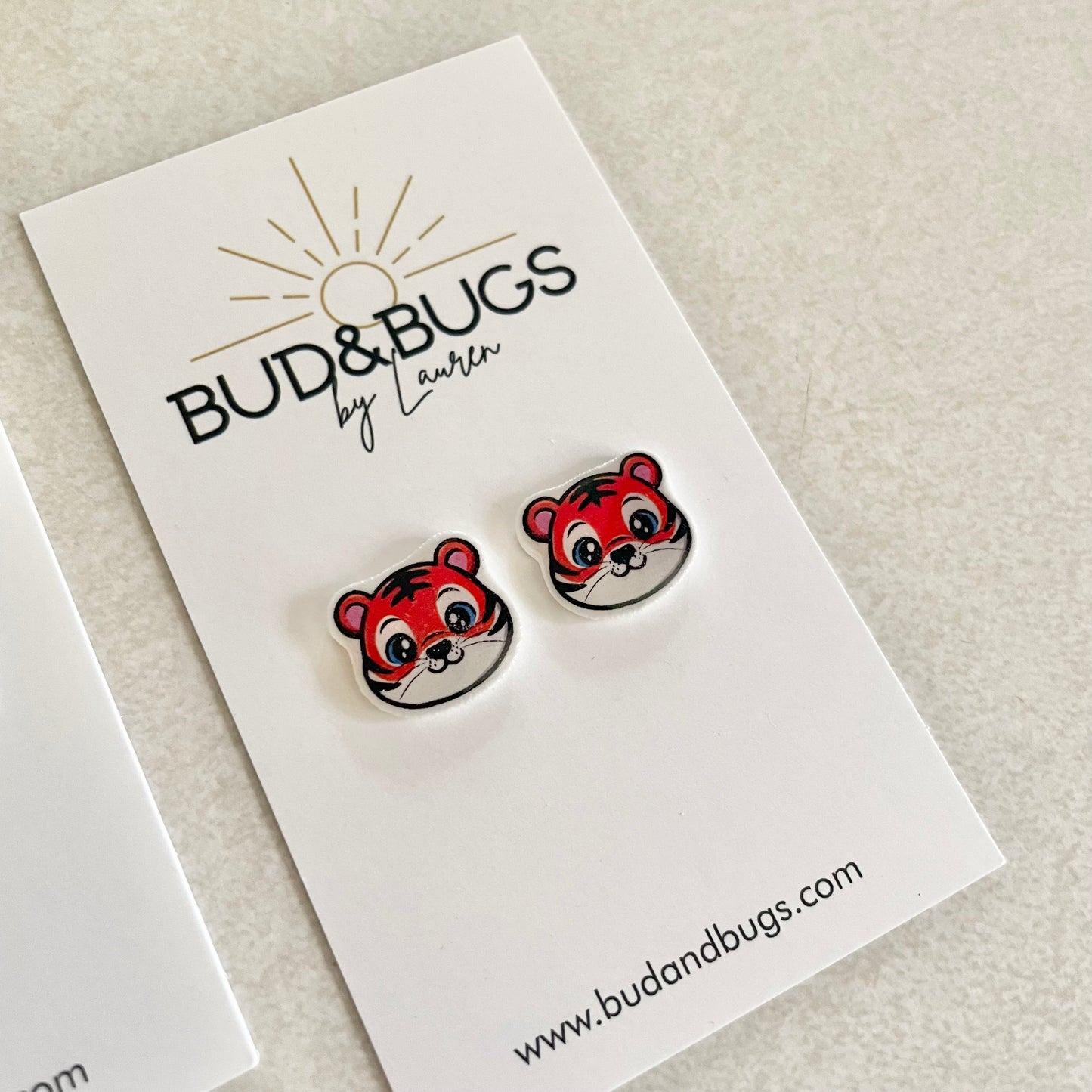 Fall Sports Stud Earrings