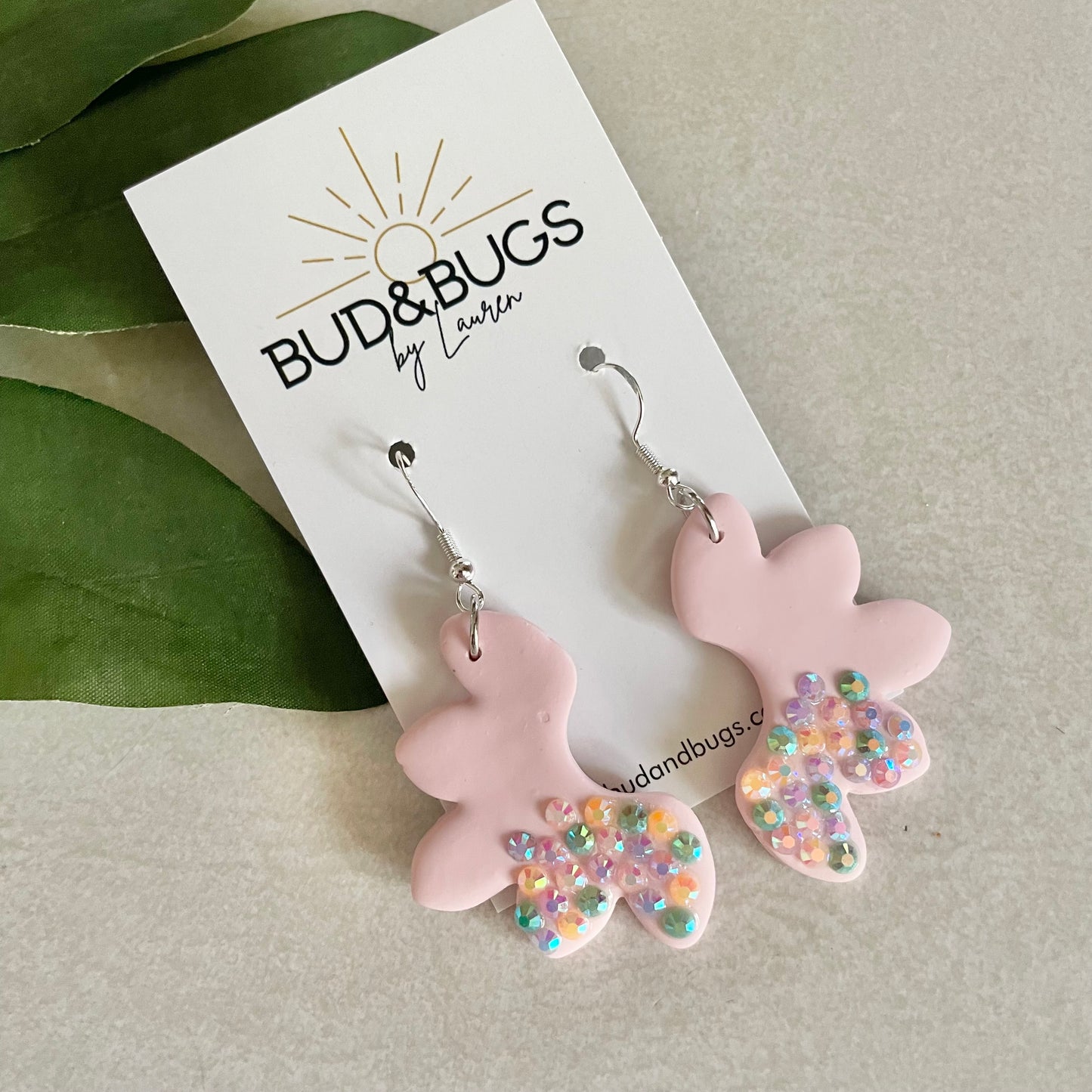 Pink Petal Dangles