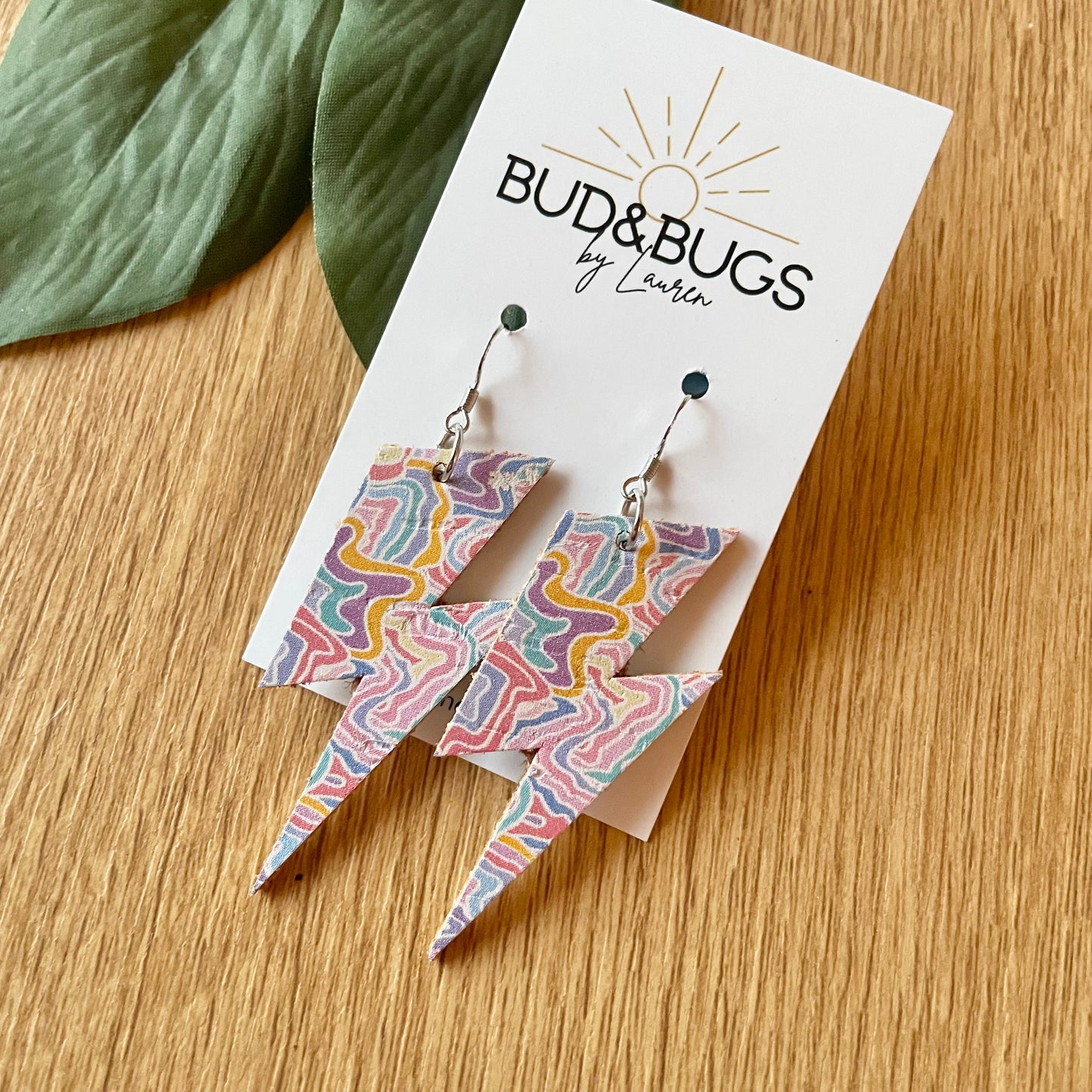 Rainbow Bolt Dangles