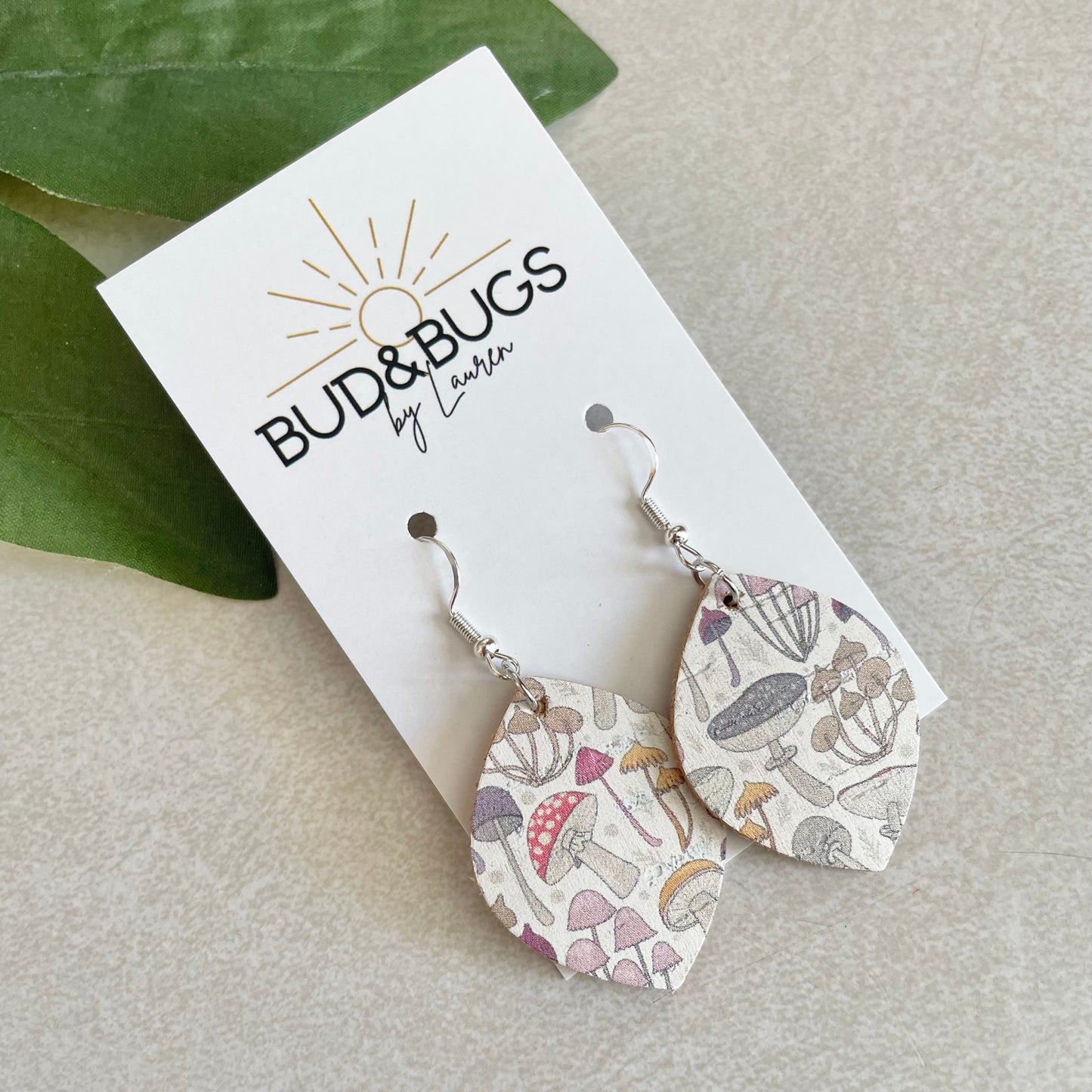 White Mushroom Dangles