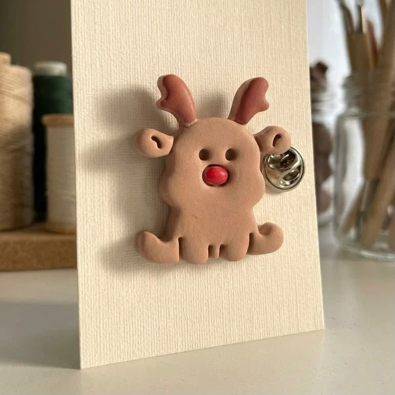 Reindeer Pin