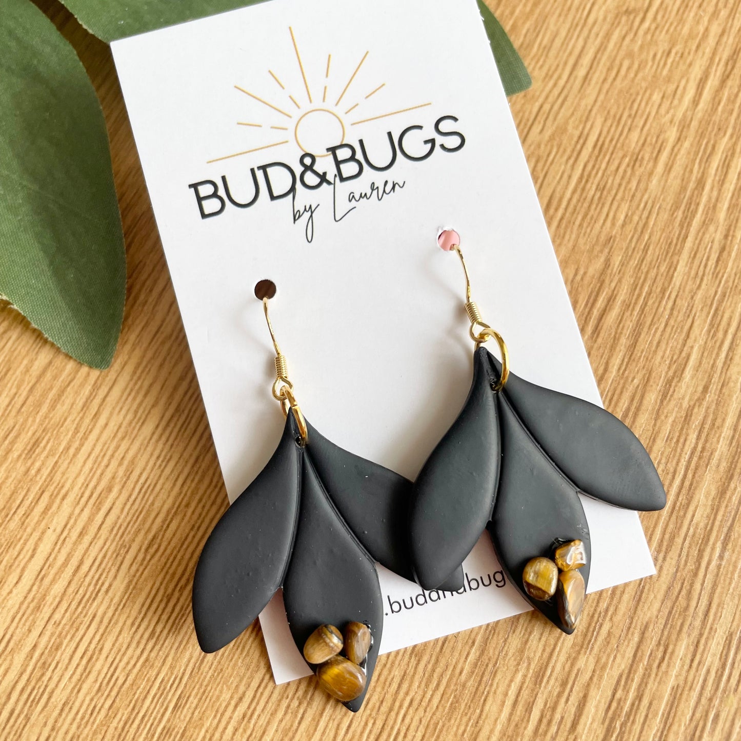 Yellow Tigers Eye Dangle