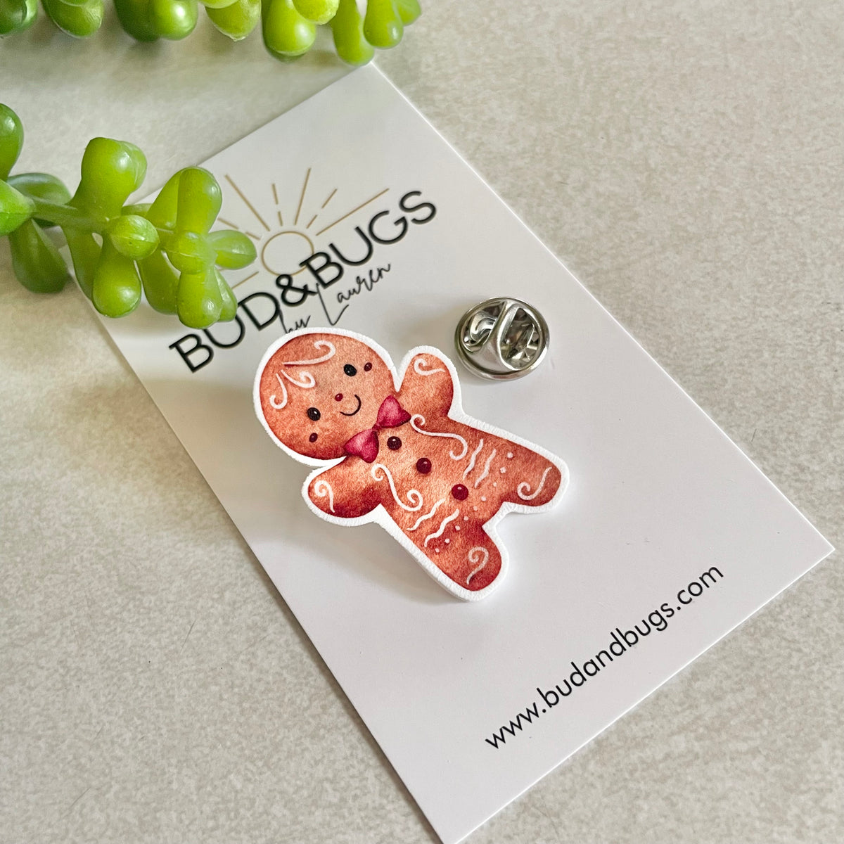Gingerbread Pin