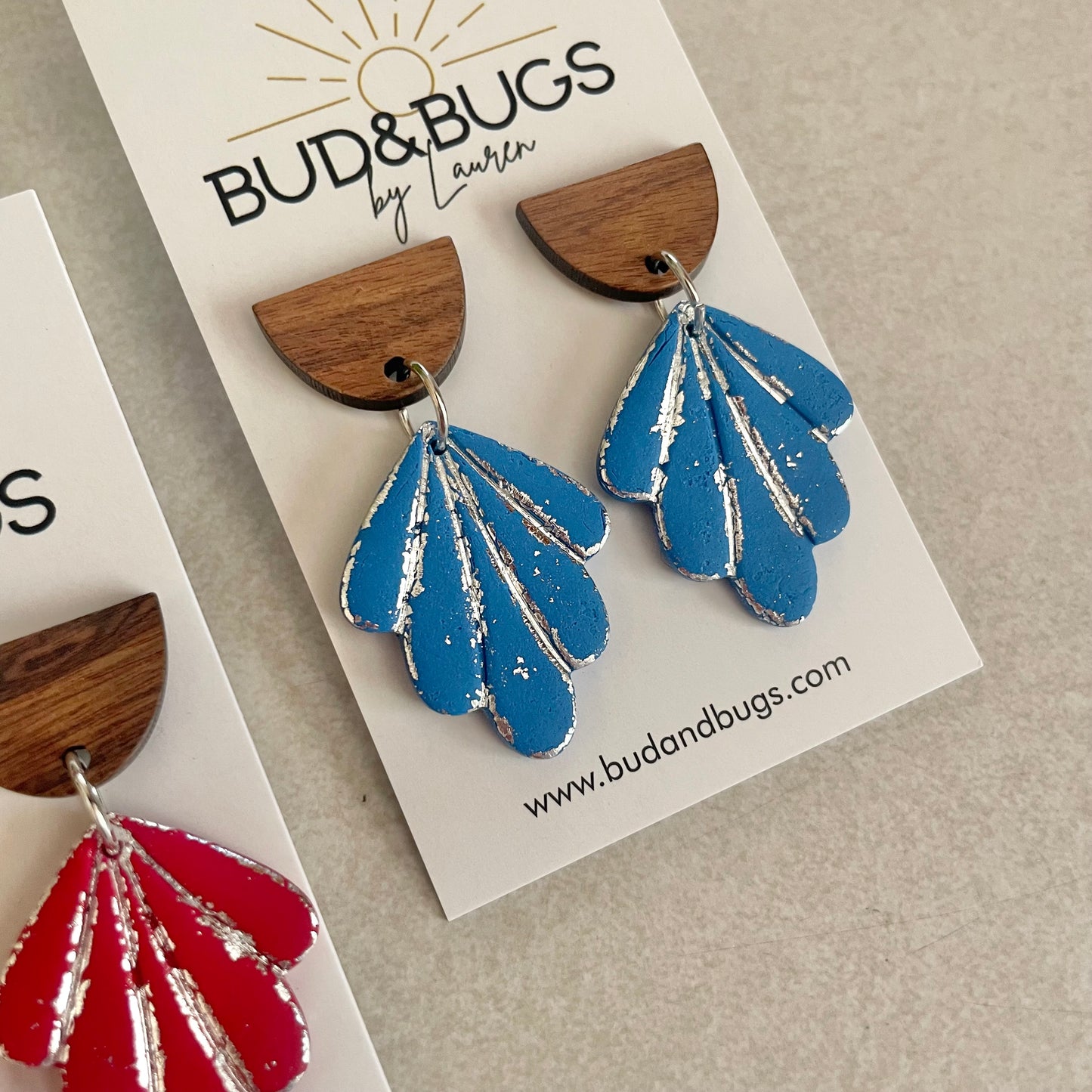 Star Spangle Drop Earrings
