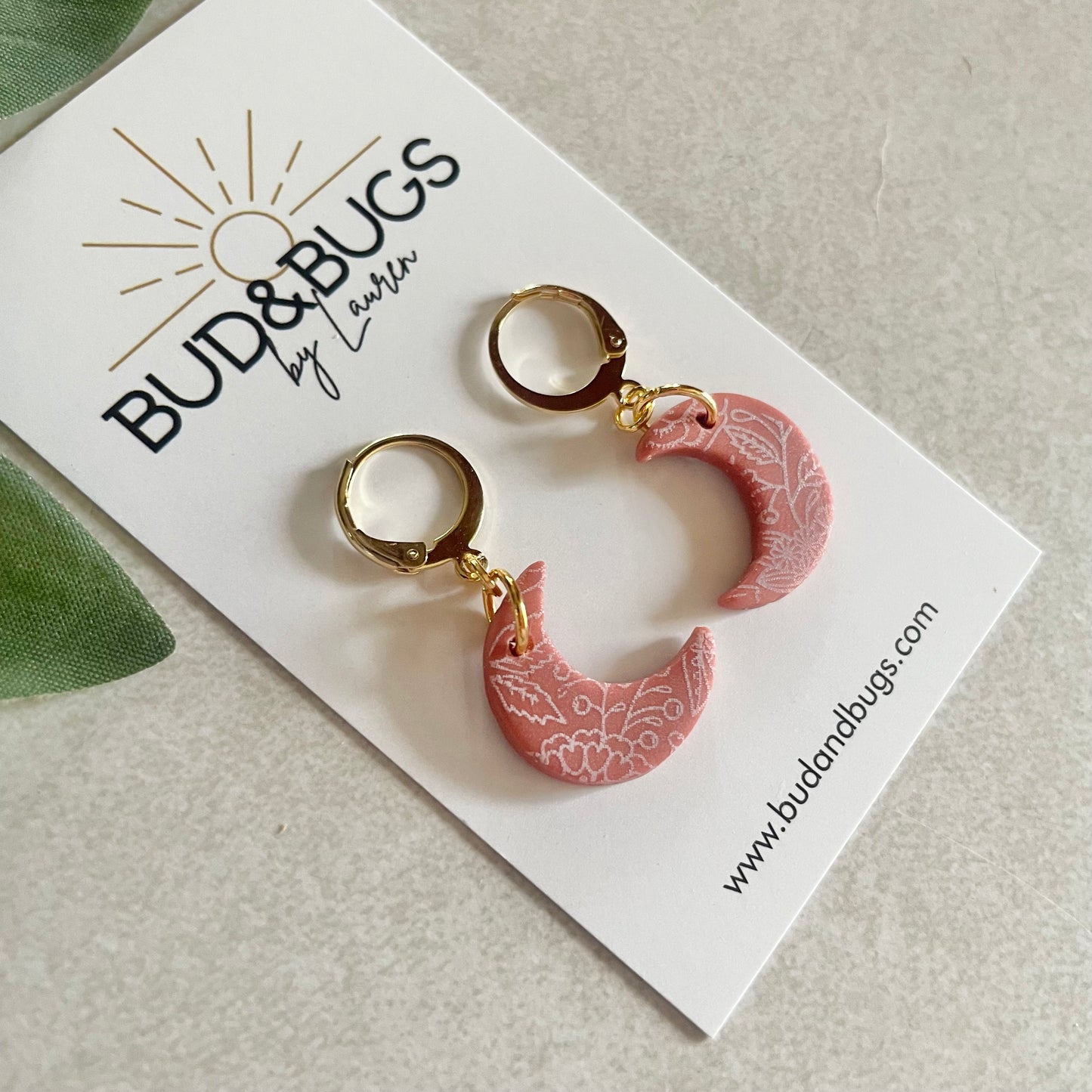 Floral Moon Huggies