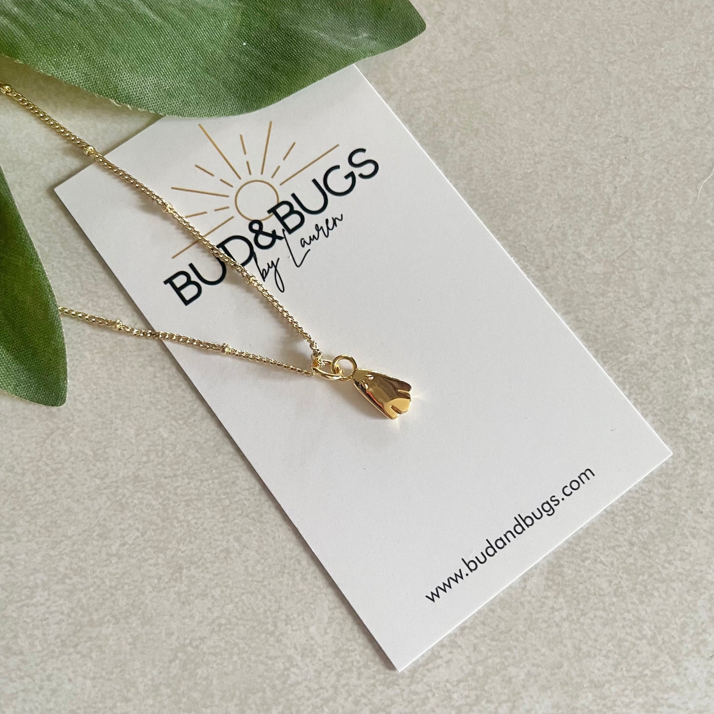 Ghost Gold Necklace