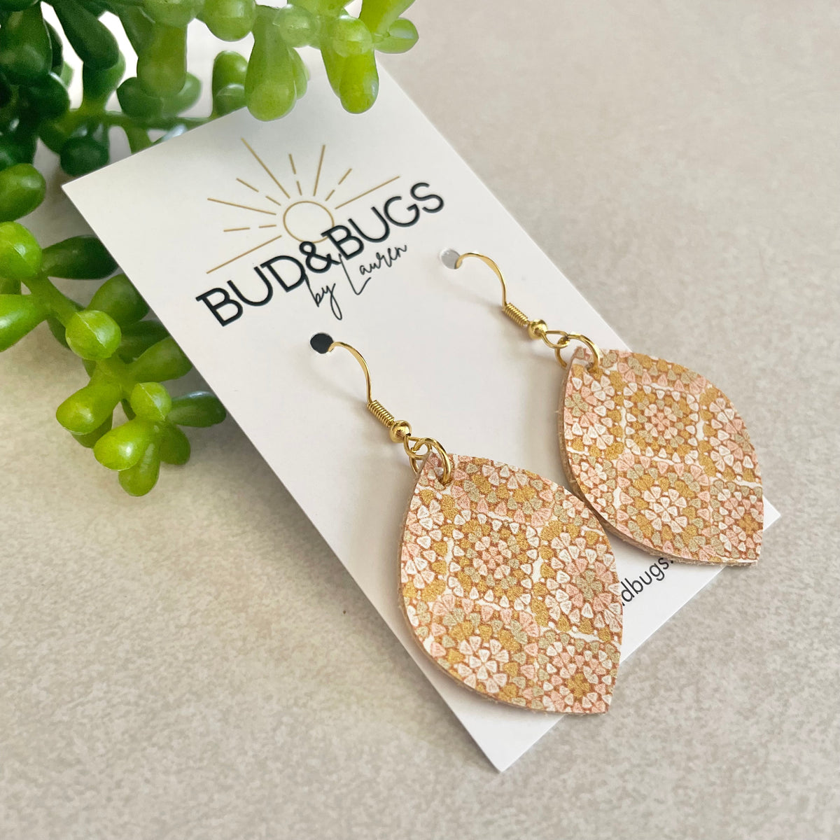 Lace Mandala Dangles
