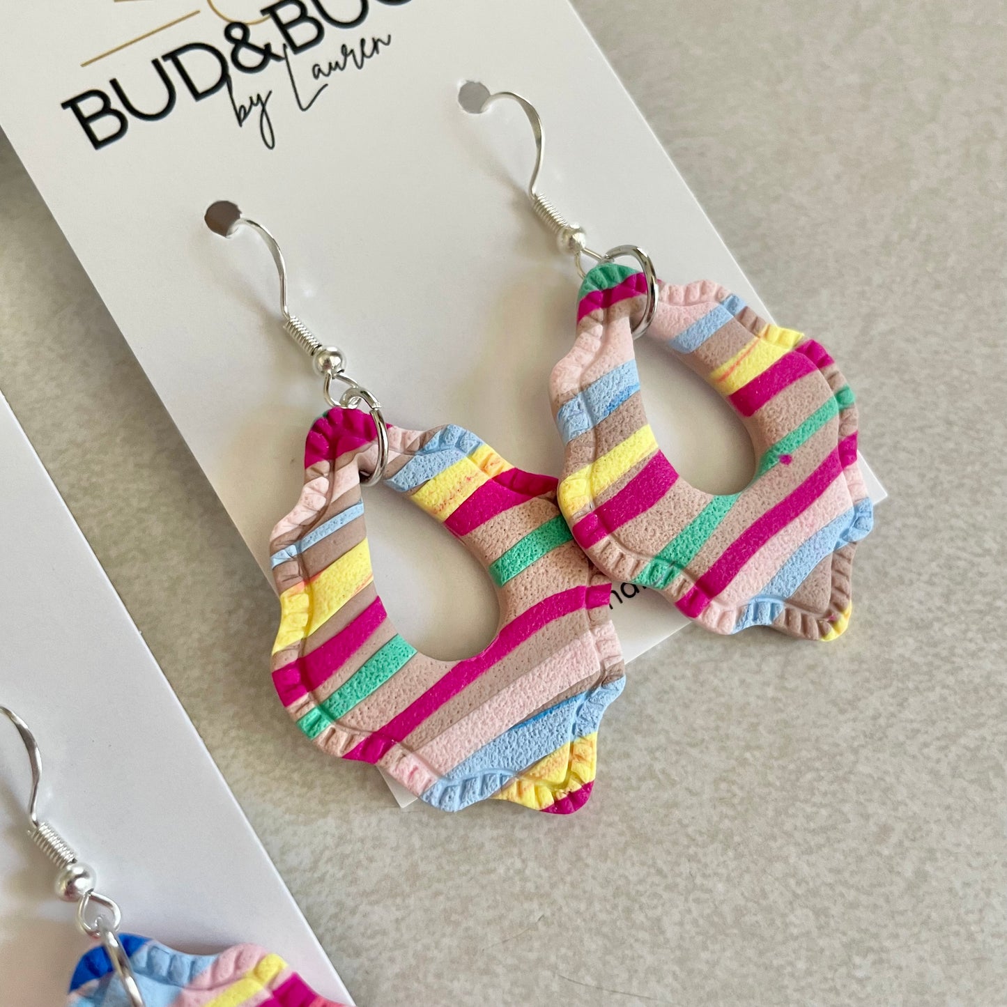 Candy Stripe Dangles