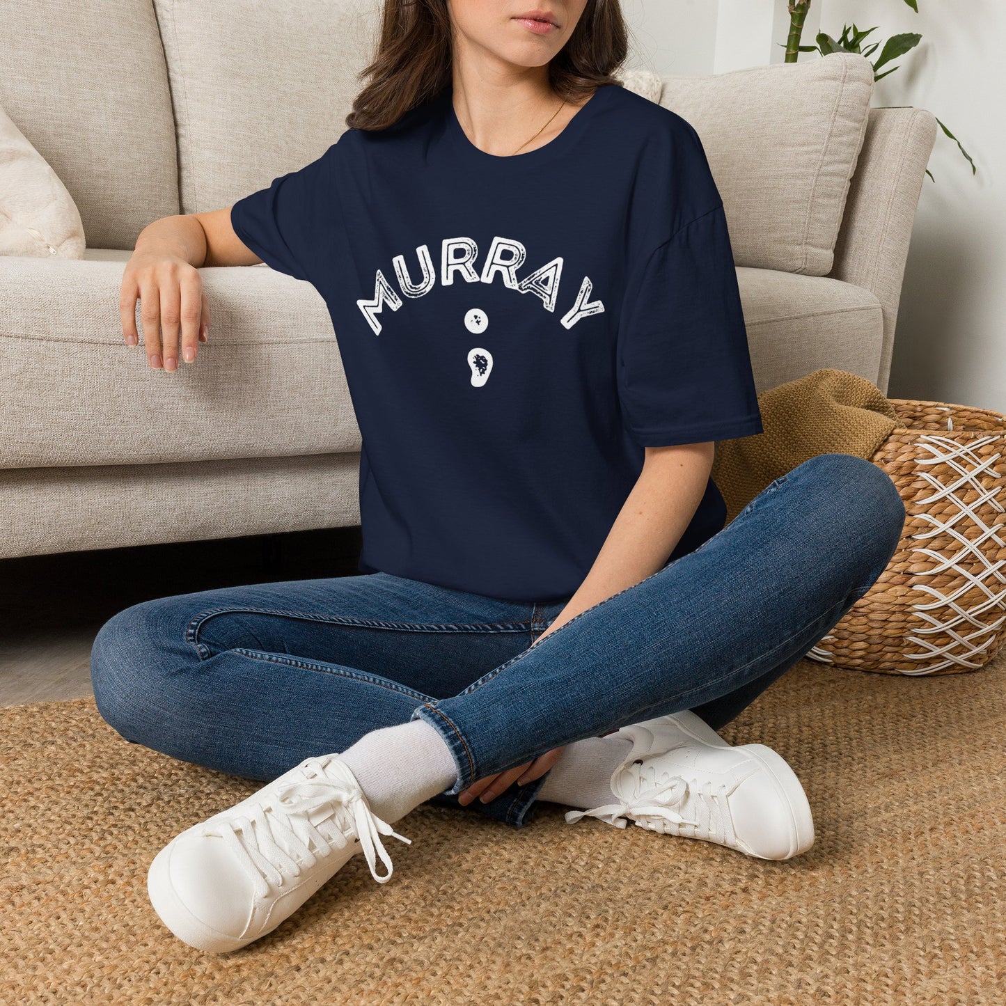 Murray Semicolon Awareness T-Shirt — Mental Health Support Tee