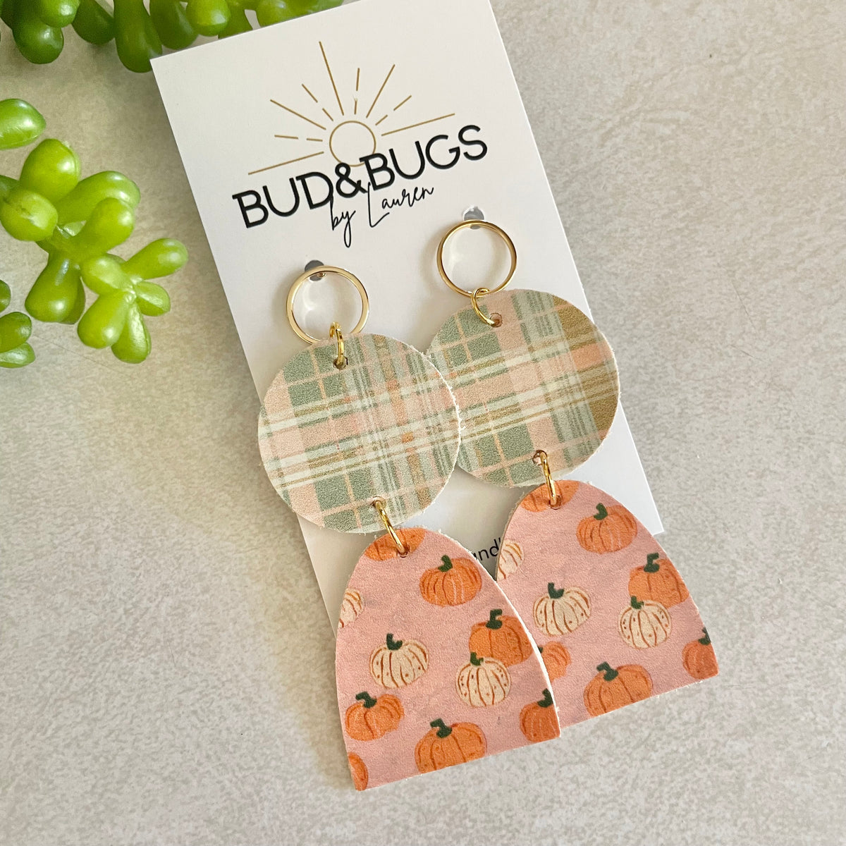 Large Fall Fest Dangle Earrings