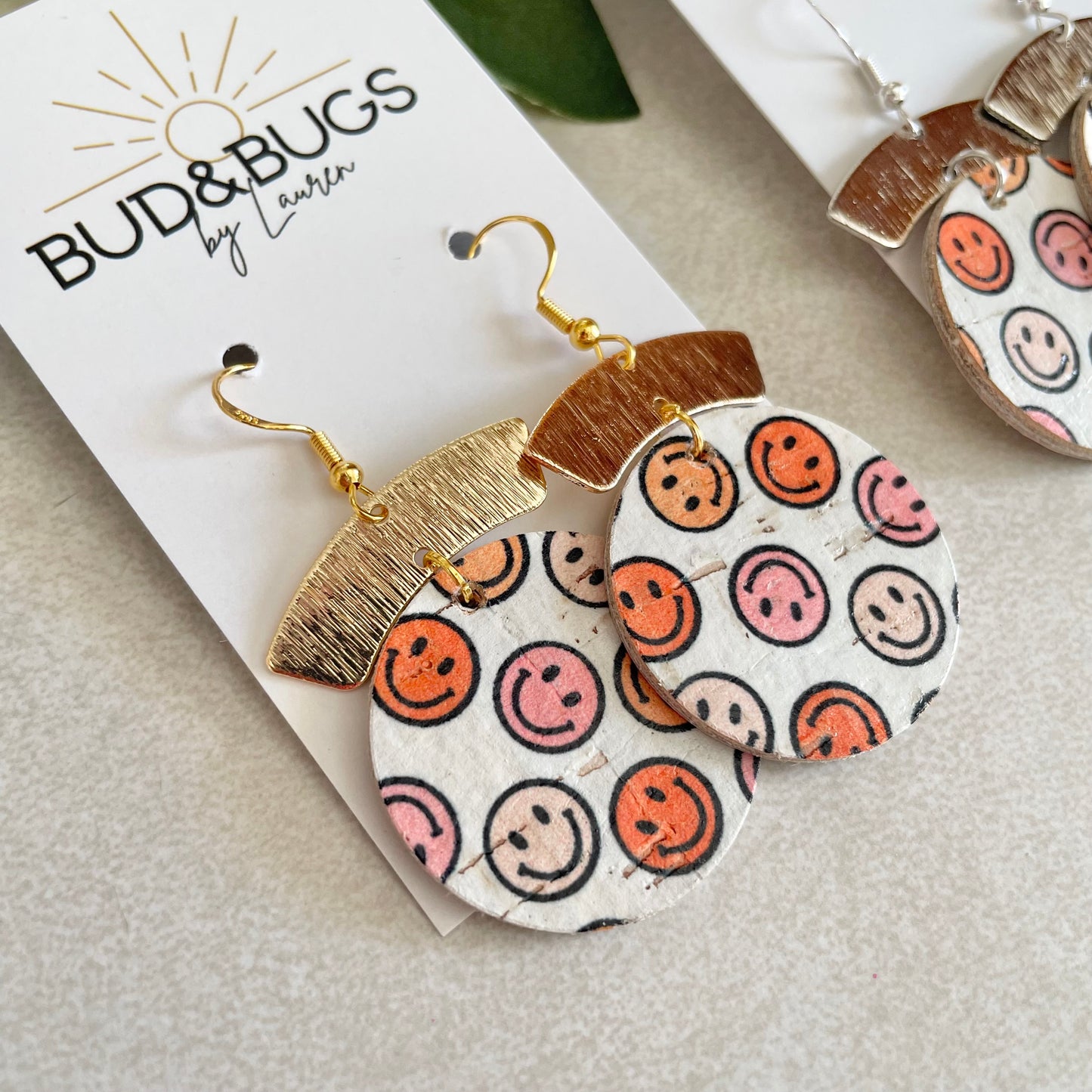 Spring Smiley Dangles