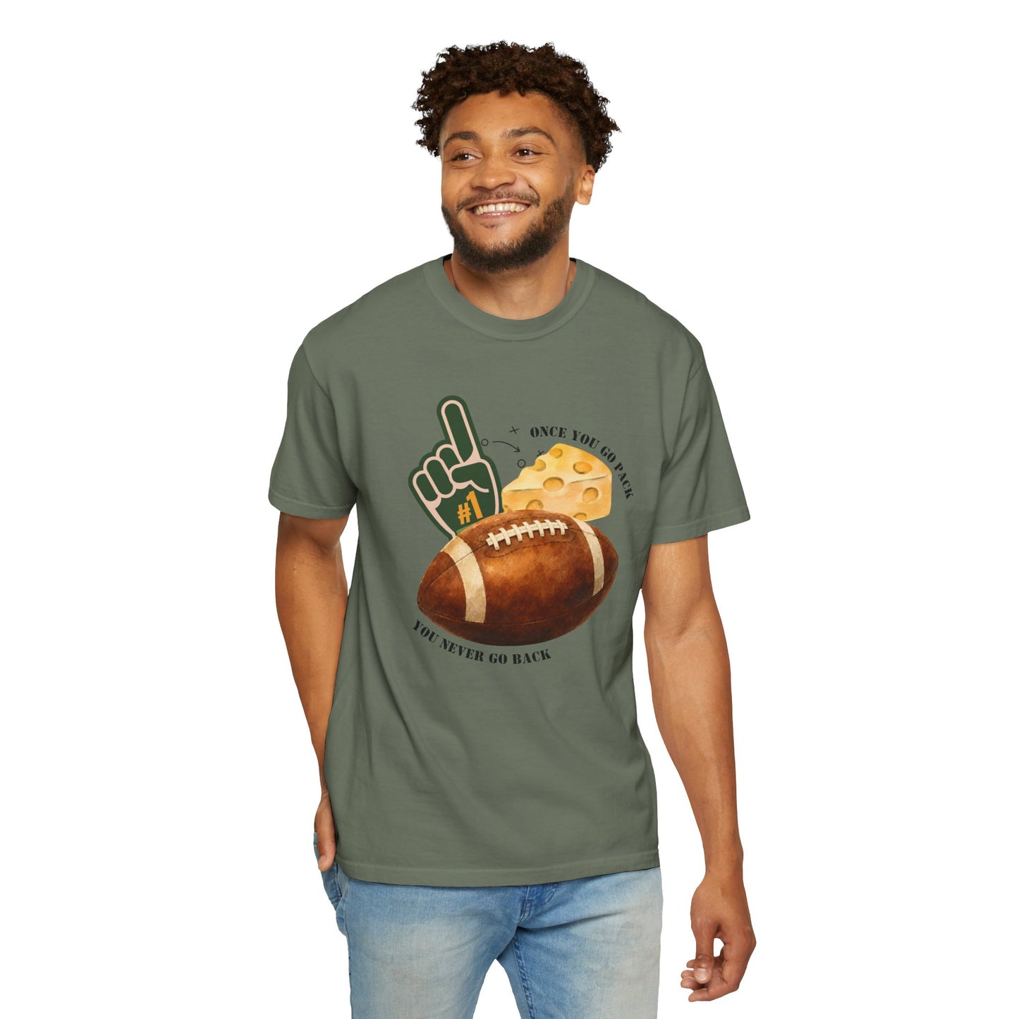 Unisex Garment-Dyed T-shirt - Once you Go Pack, you never go back