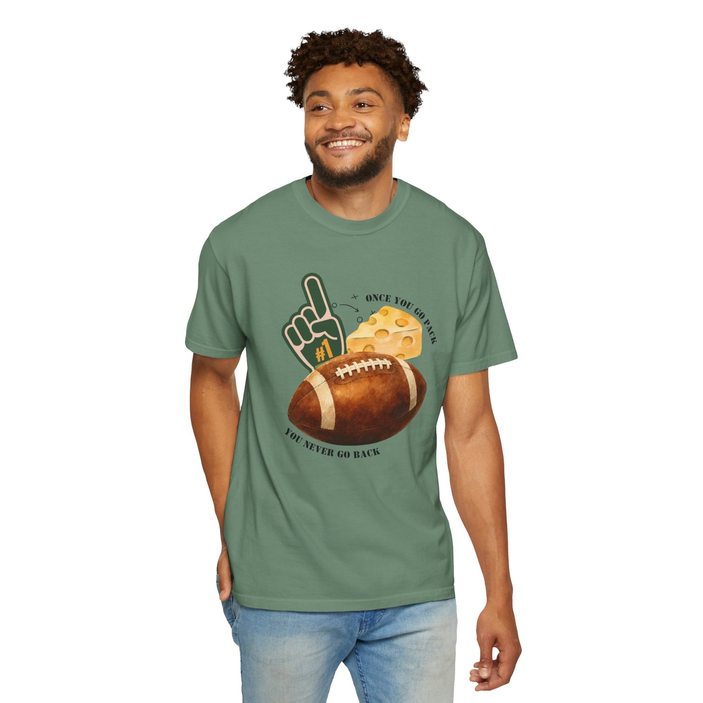 Unisex Garment-Dyed T-shirt - Once you Go Pack, you never go back