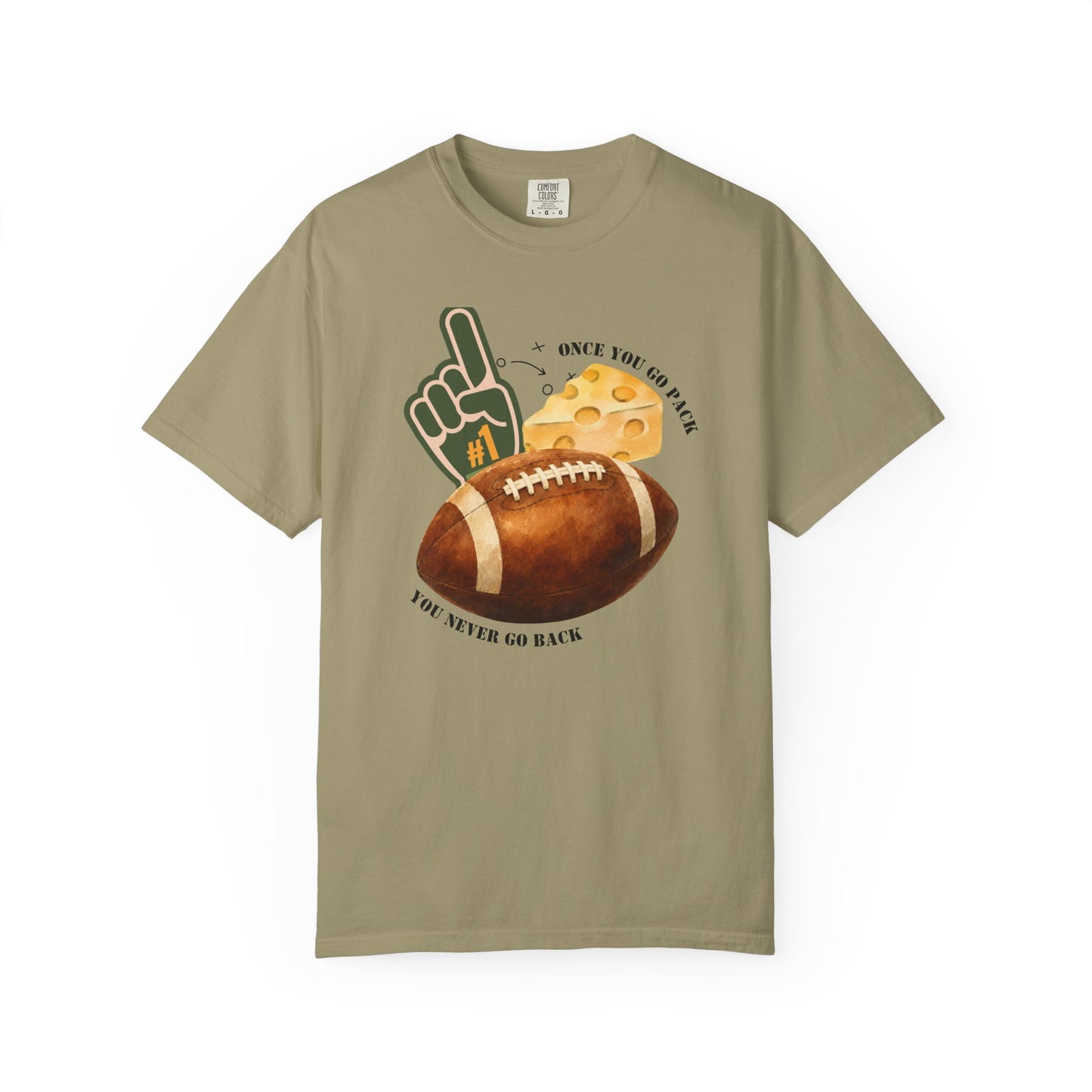 Unisex Garment-Dyed T-shirt - Once you Go Pack, You never go back