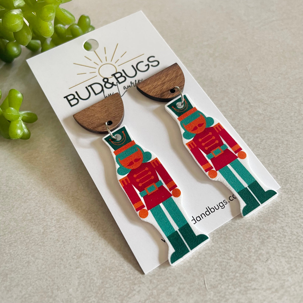 Nutcracker Drop Earrings
