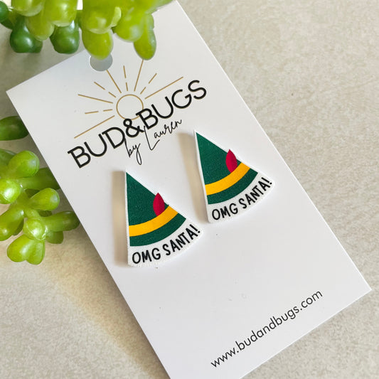 Buddy the Elf Inspired Studs