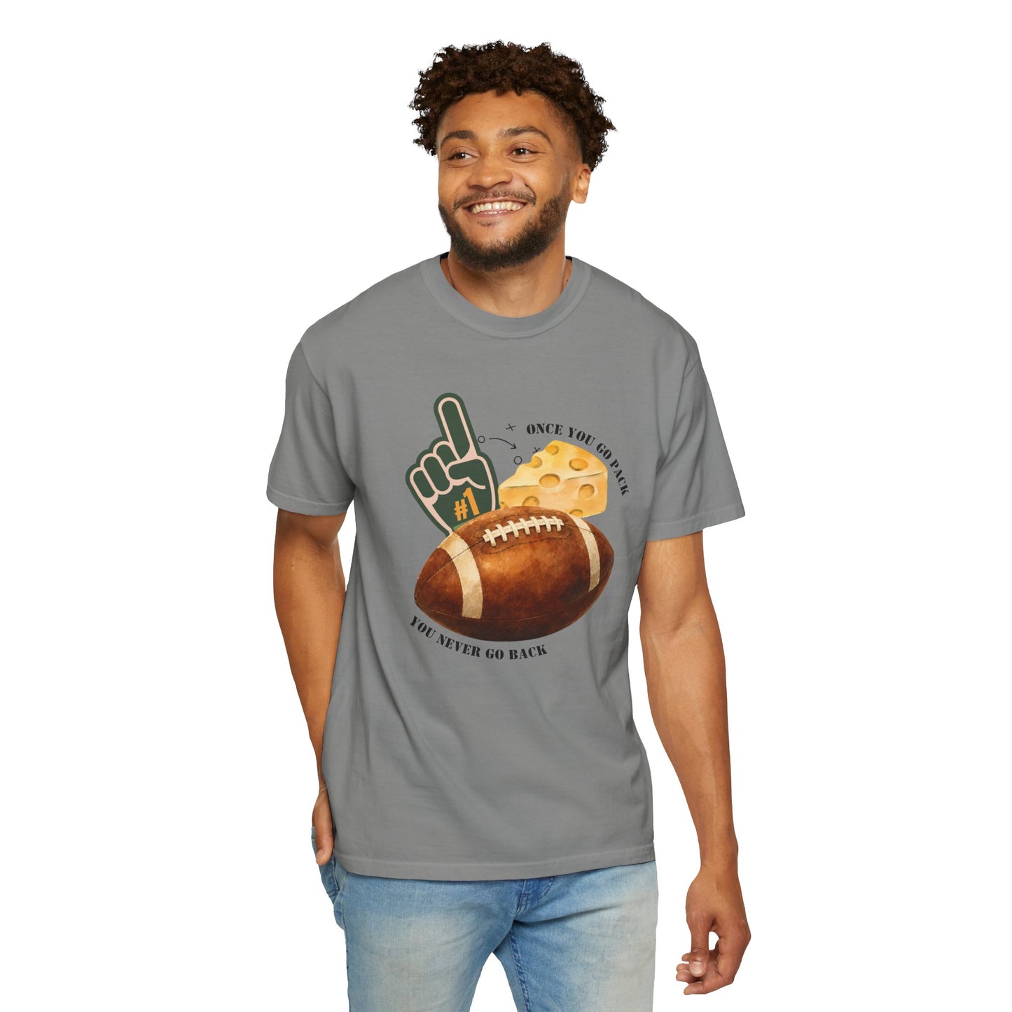 Unisex Garment-Dyed T-shirt - Once you Go Pack, you never go back