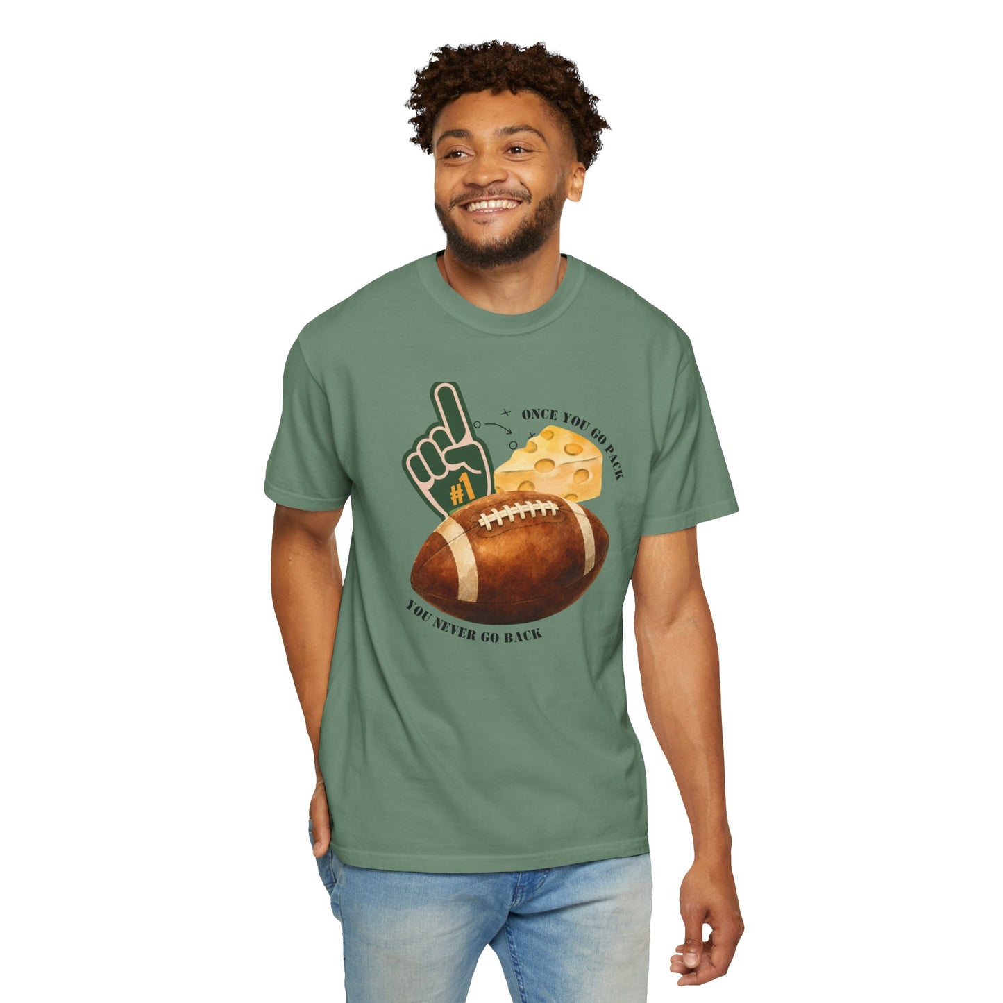 Unisex Garment-Dyed T-shirt - Once you Go Pack, You never go back