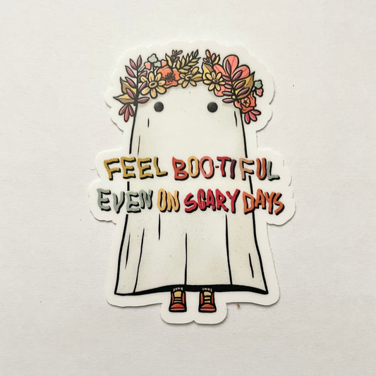 “Feel Boo-tiful” Sticker