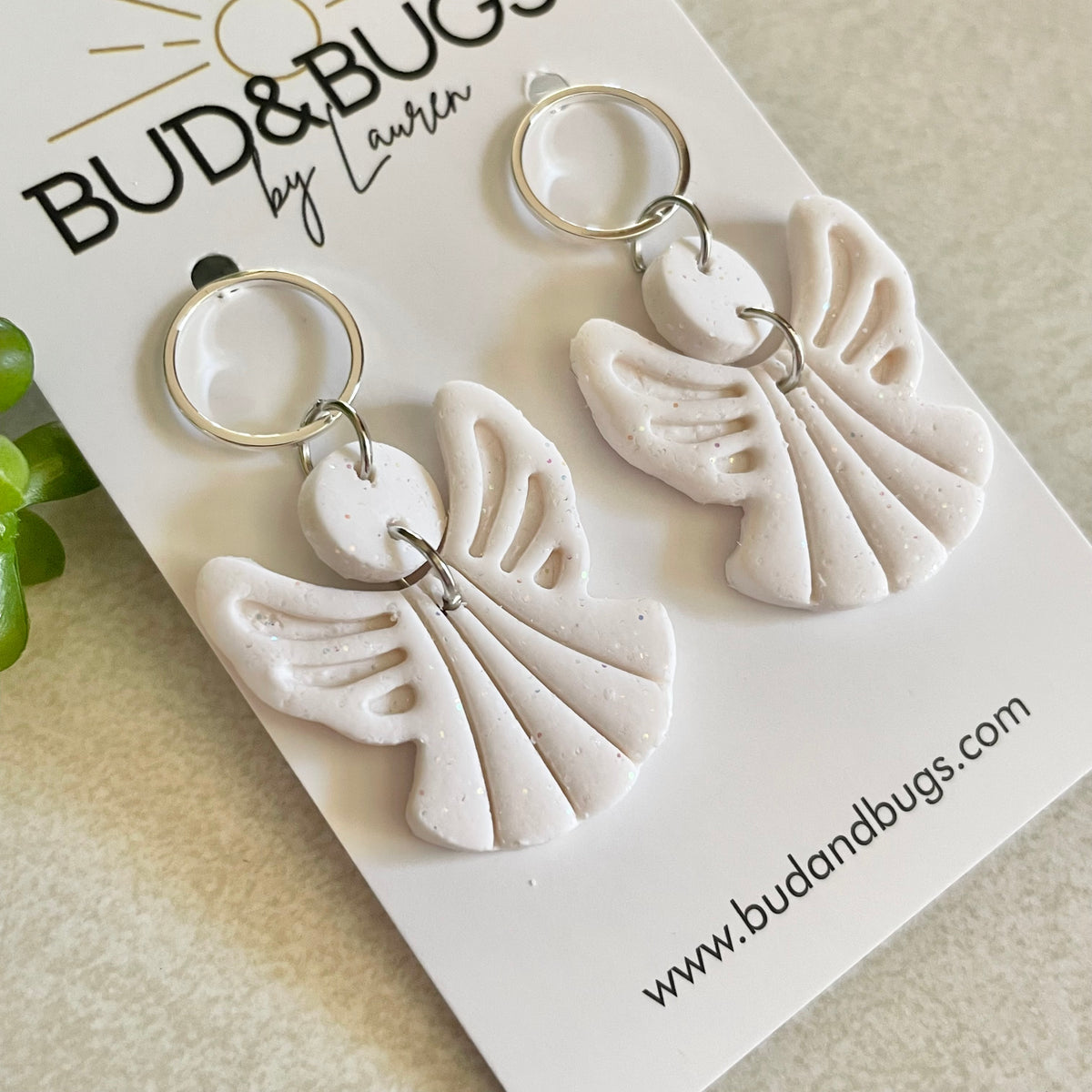 Christmas Angel Drop Earrings