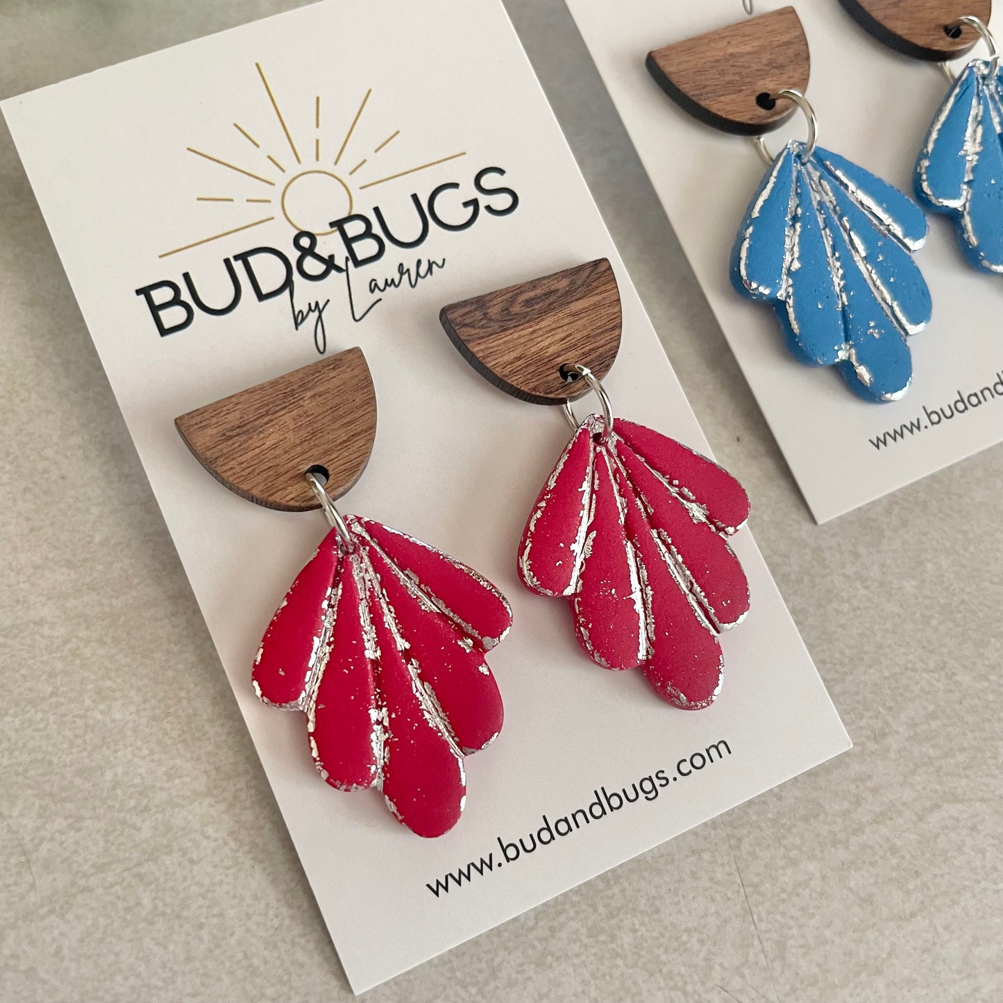 Star Spangle Drop Earrings
