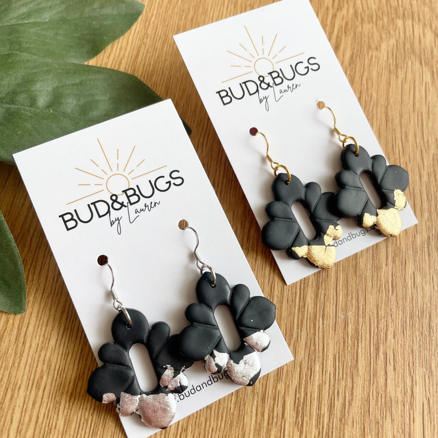 Black New Year Dangles
