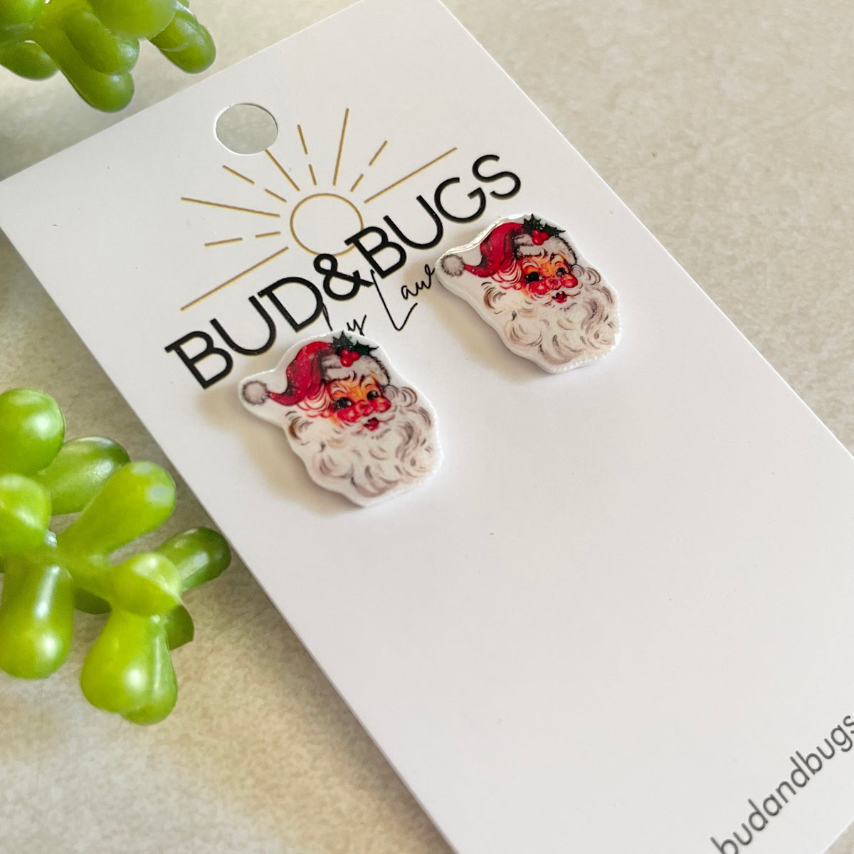 Vintage Claus Studs