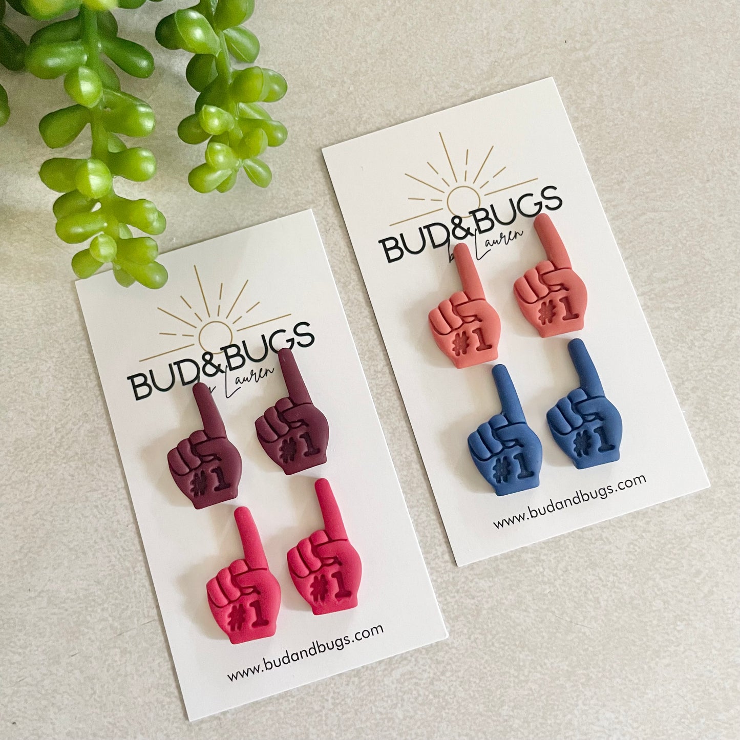 #1 Foam Finger Studs