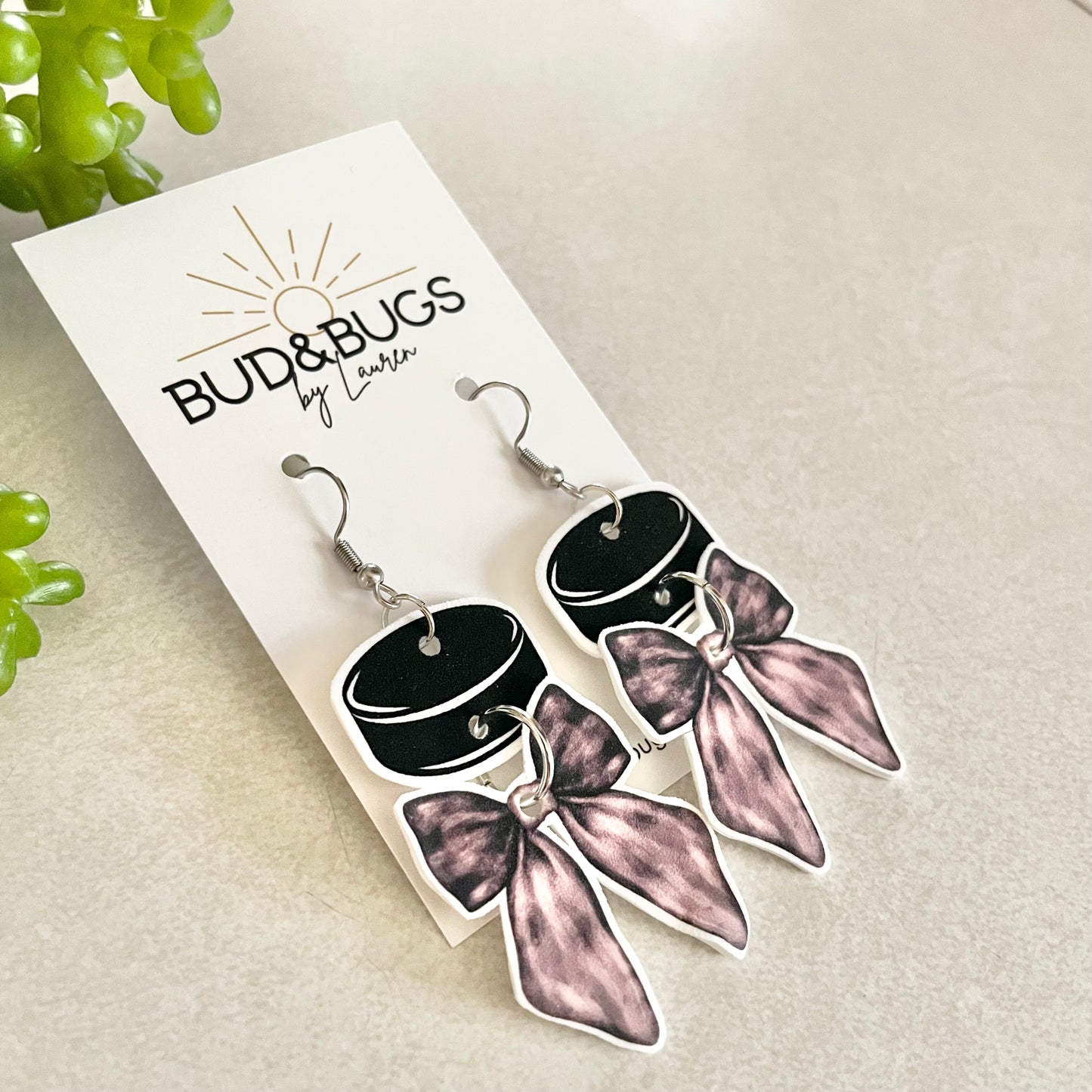 Hockey Bow Dangles