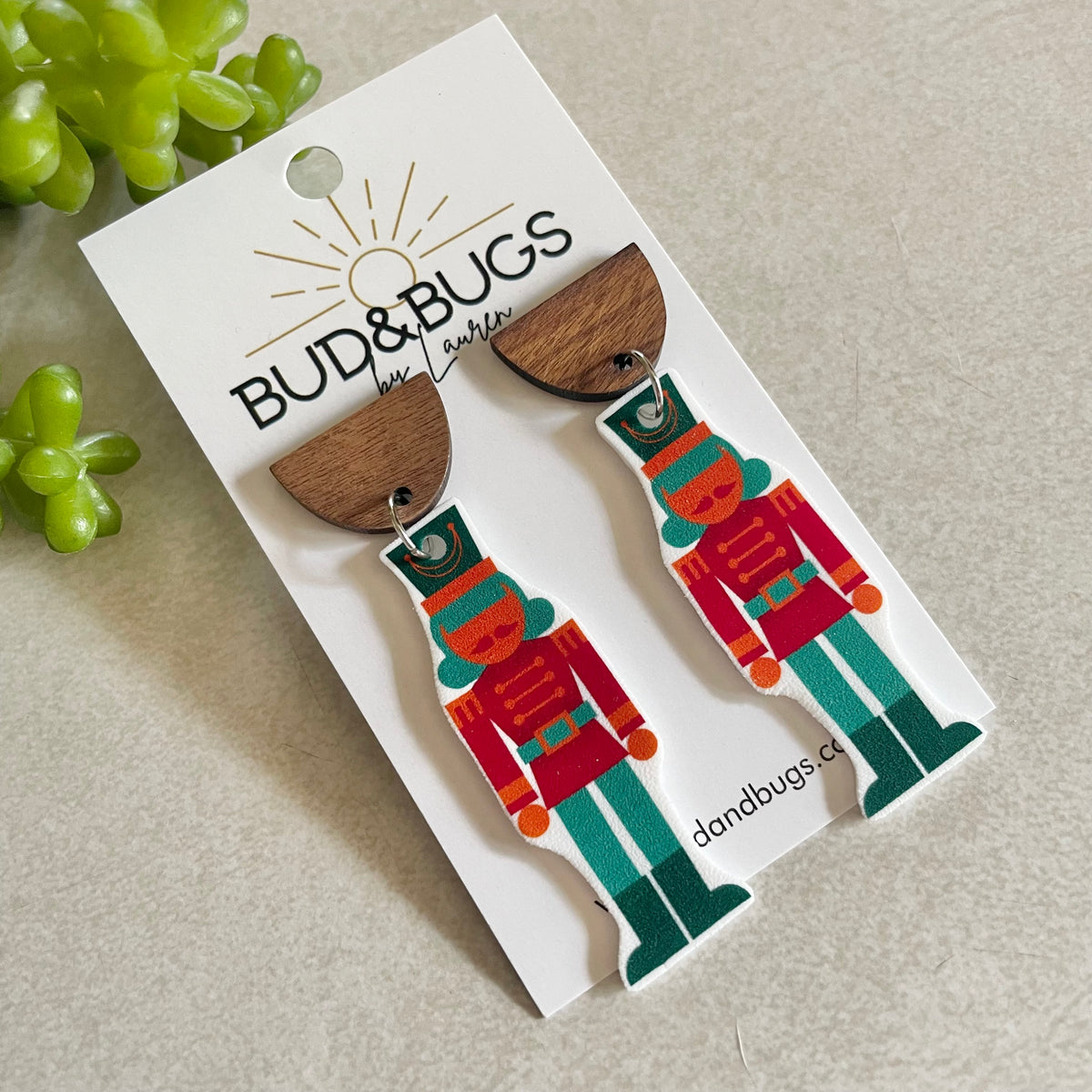 Nutcracker Drop Earrings