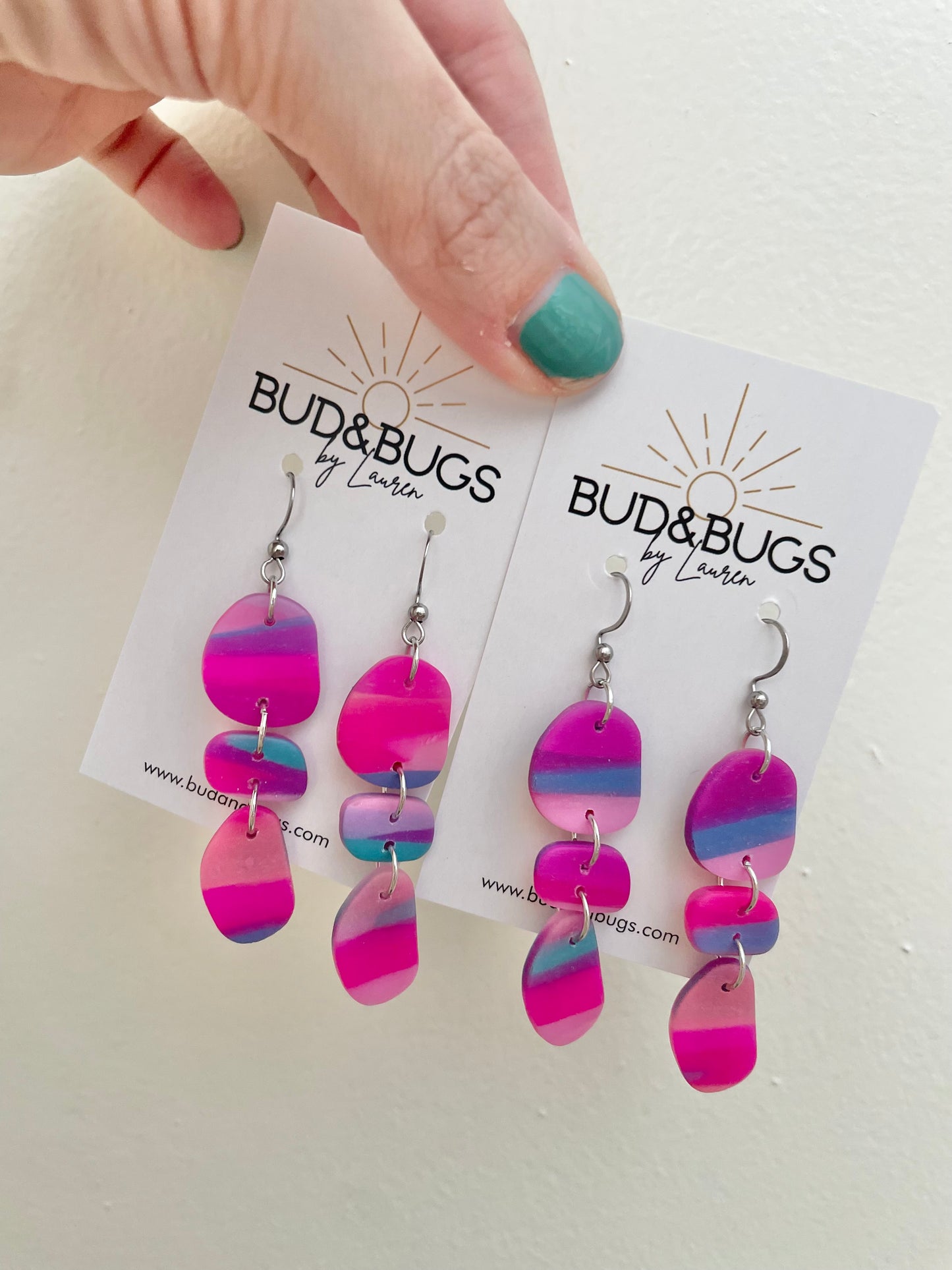 Bold Marbled Dangles