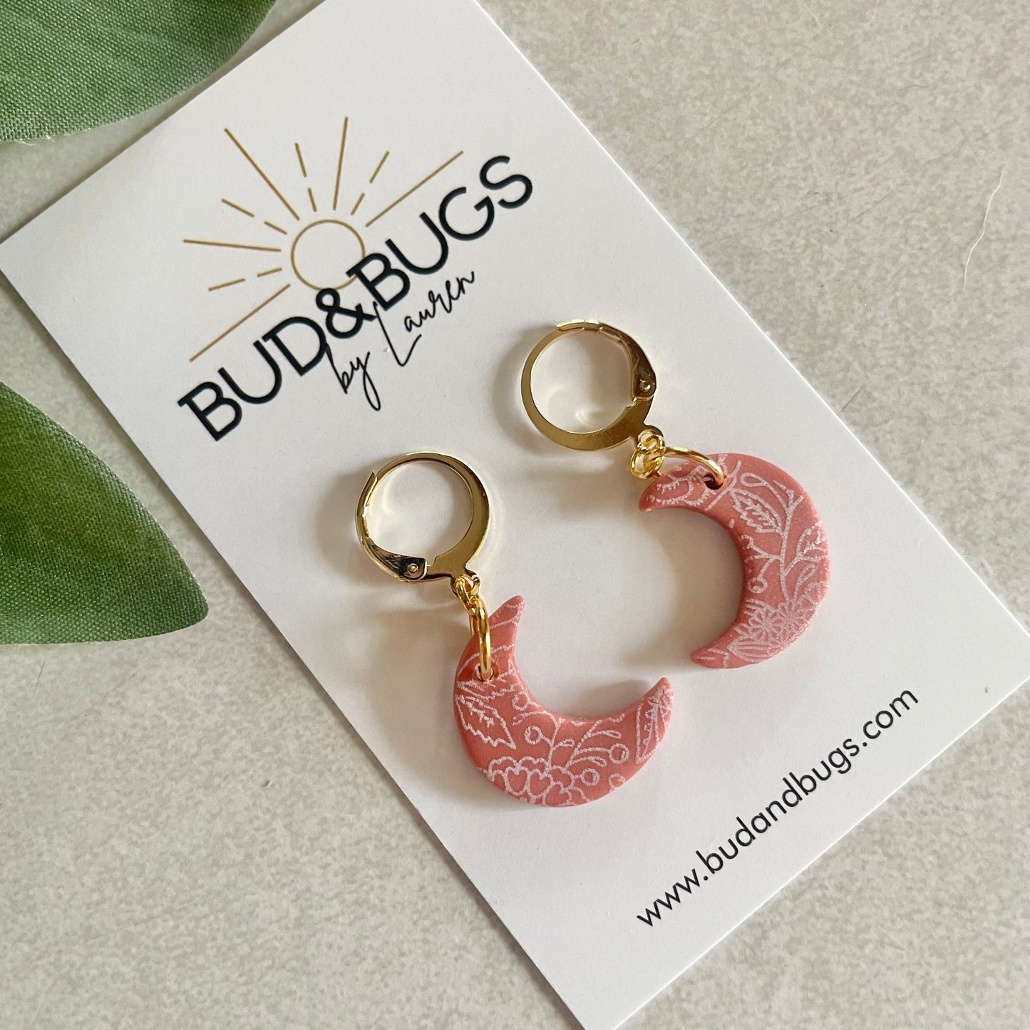 Floral Moon Huggies