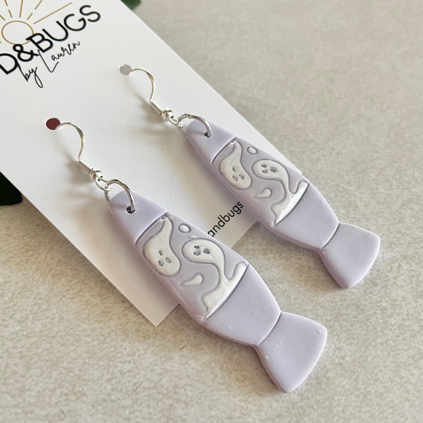 Lava Lamp Ghostie Dangles
