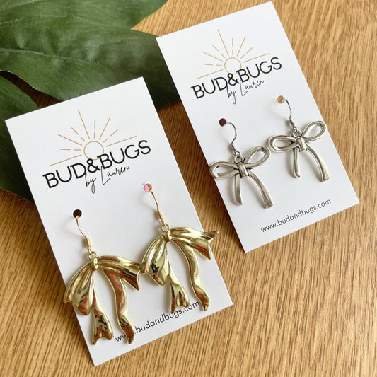 Large Bow Dangles