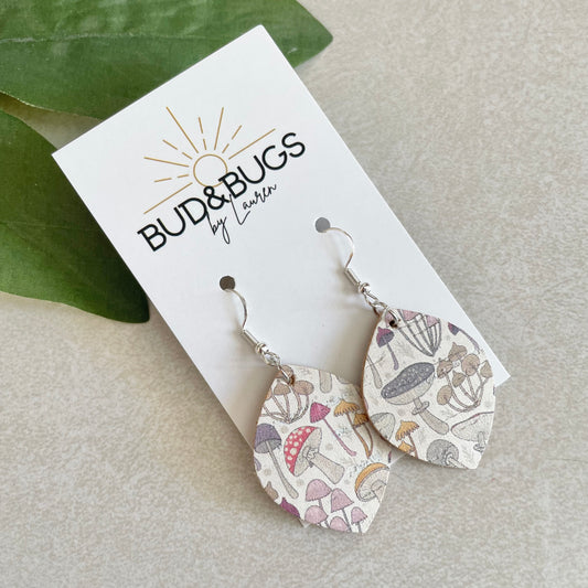 White Mushroom Dangles