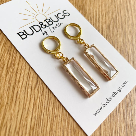 Rectangle Crystal Huggies