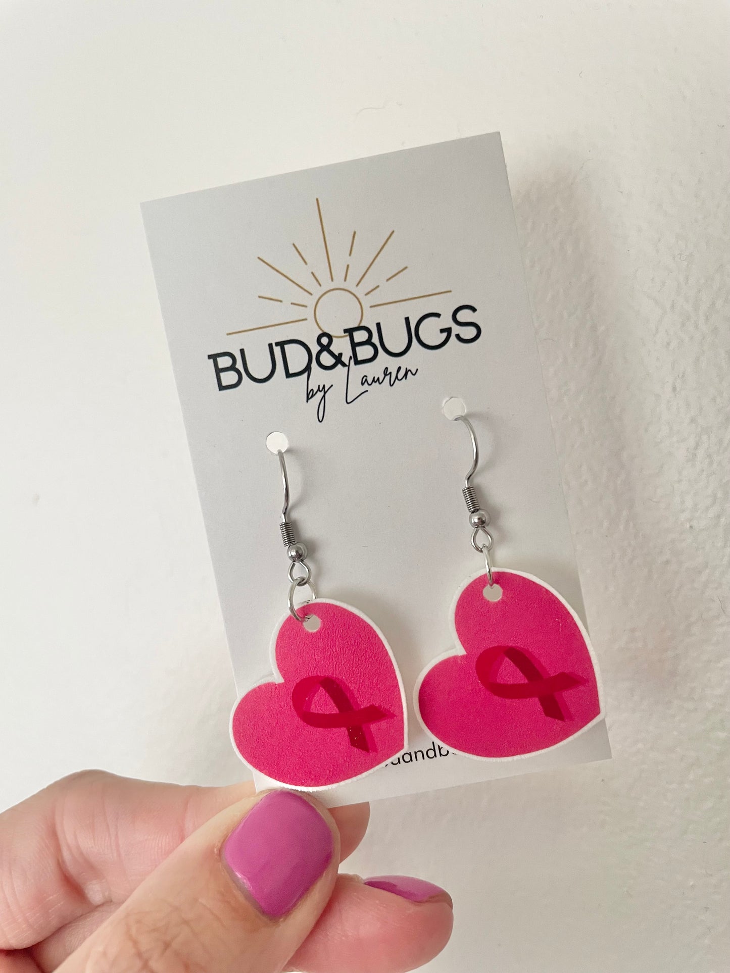 Breast Cancer Awareness Dangles