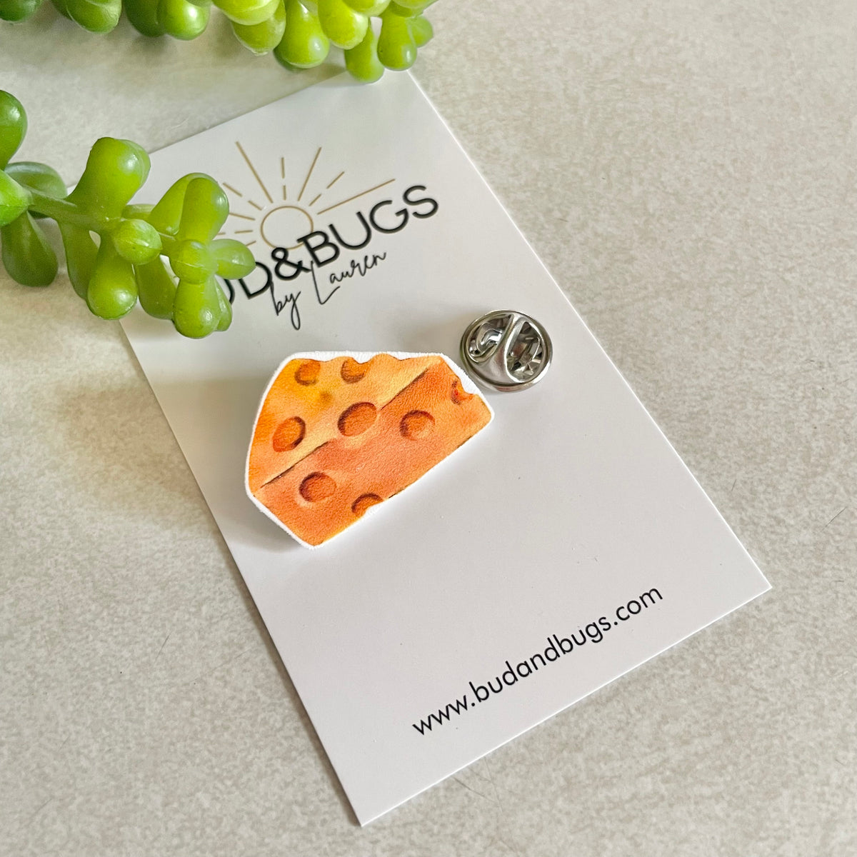 Cheesehead Pin