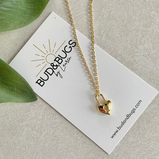Heart Lock Necklace