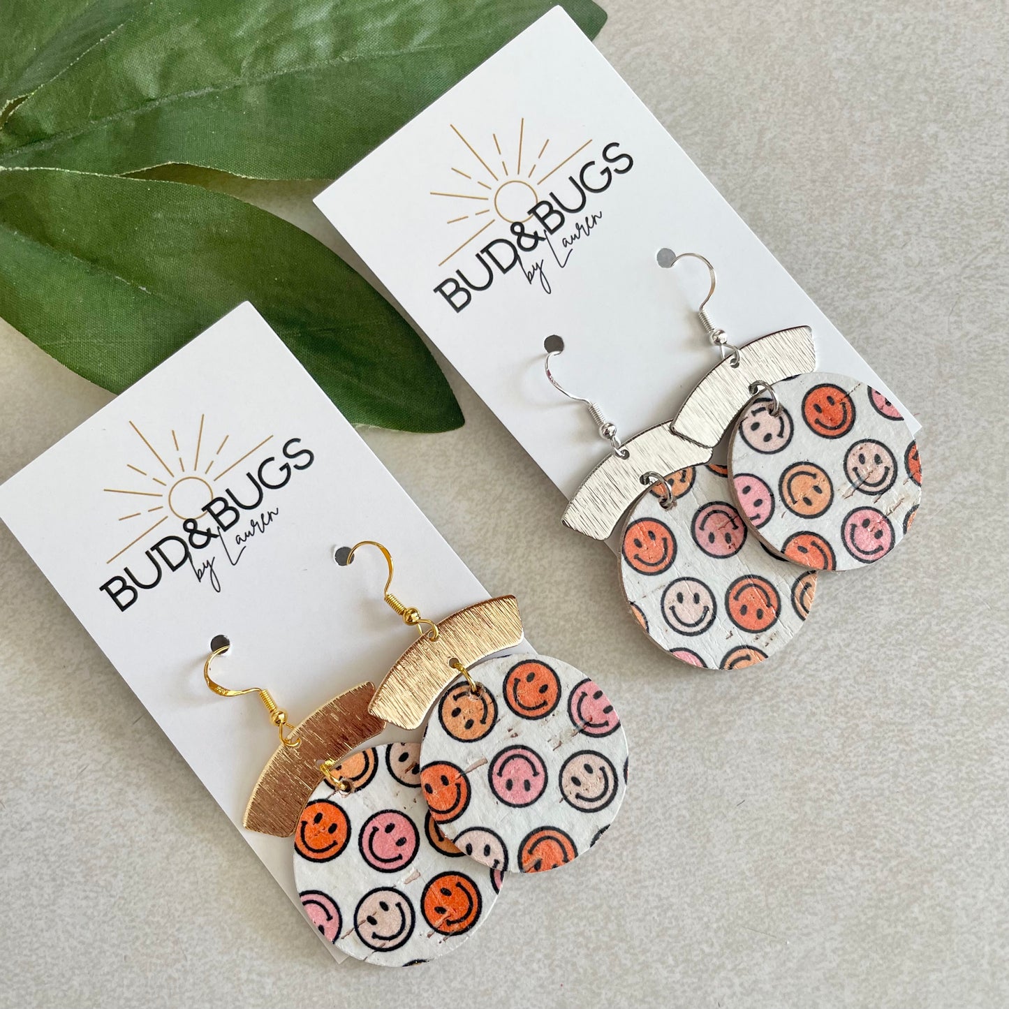 Spring Smiley Dangles