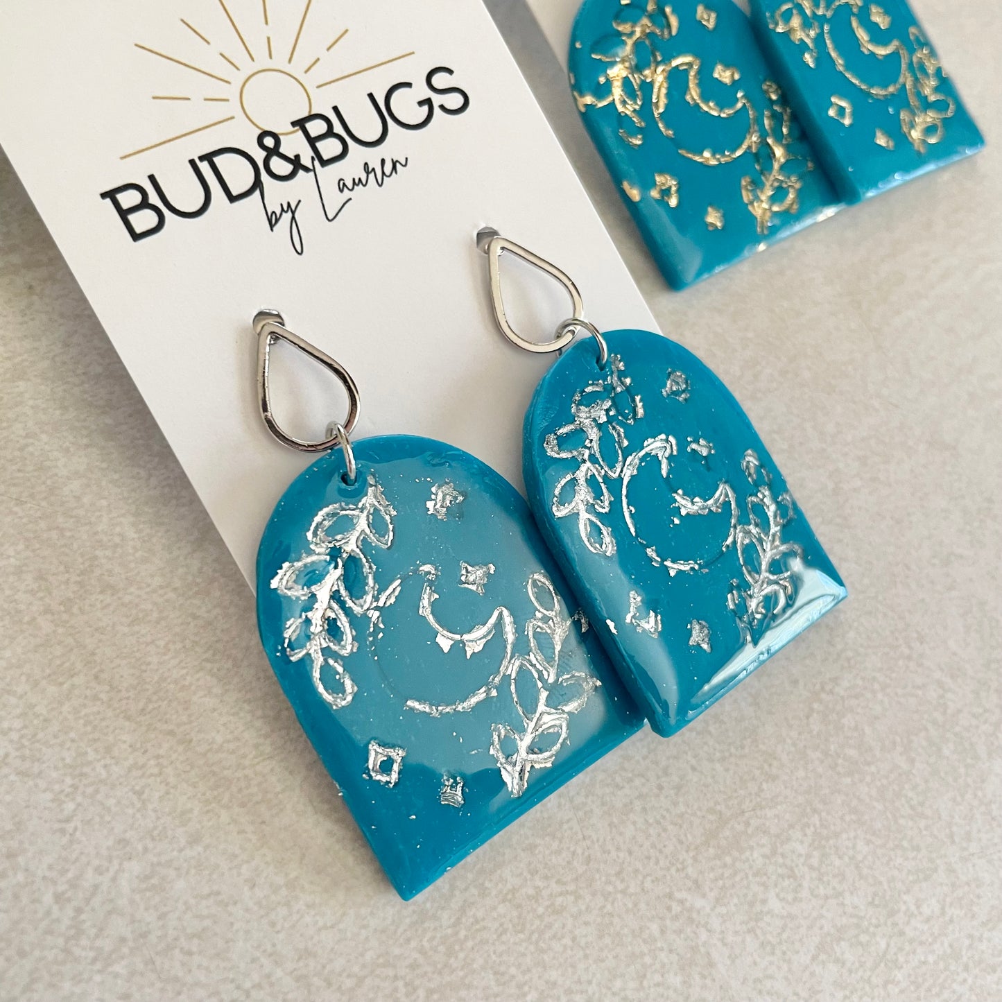 Twinkle Moon Large Dangles