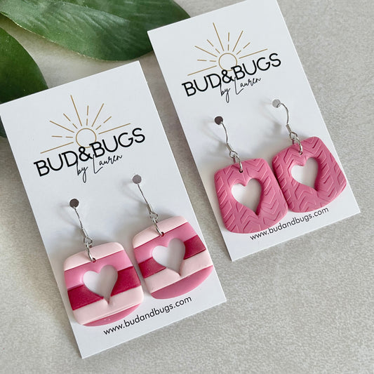 Heart Cutout Dangles