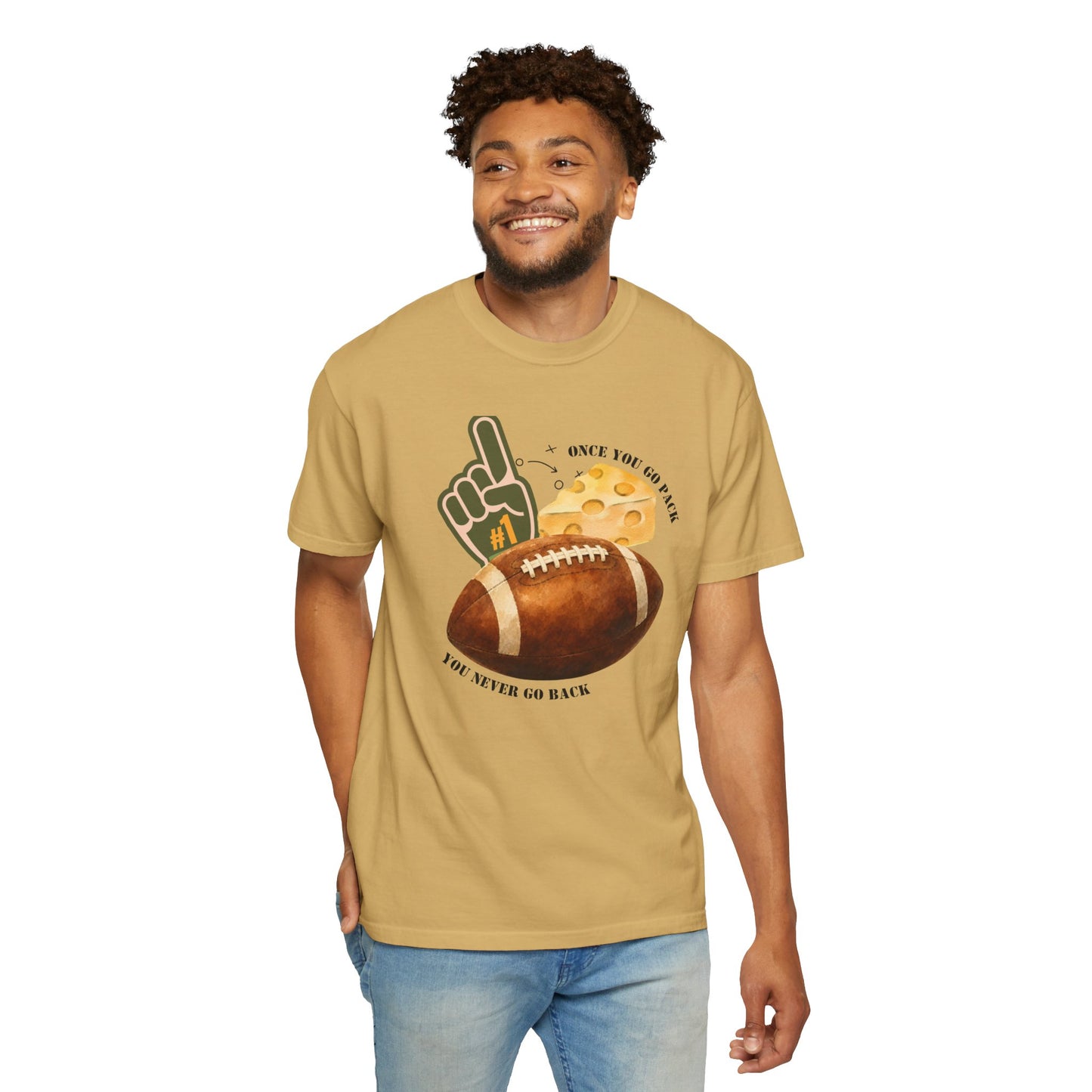 Unisex Garment-Dyed T-shirt - Once you Go Pack, You never go back