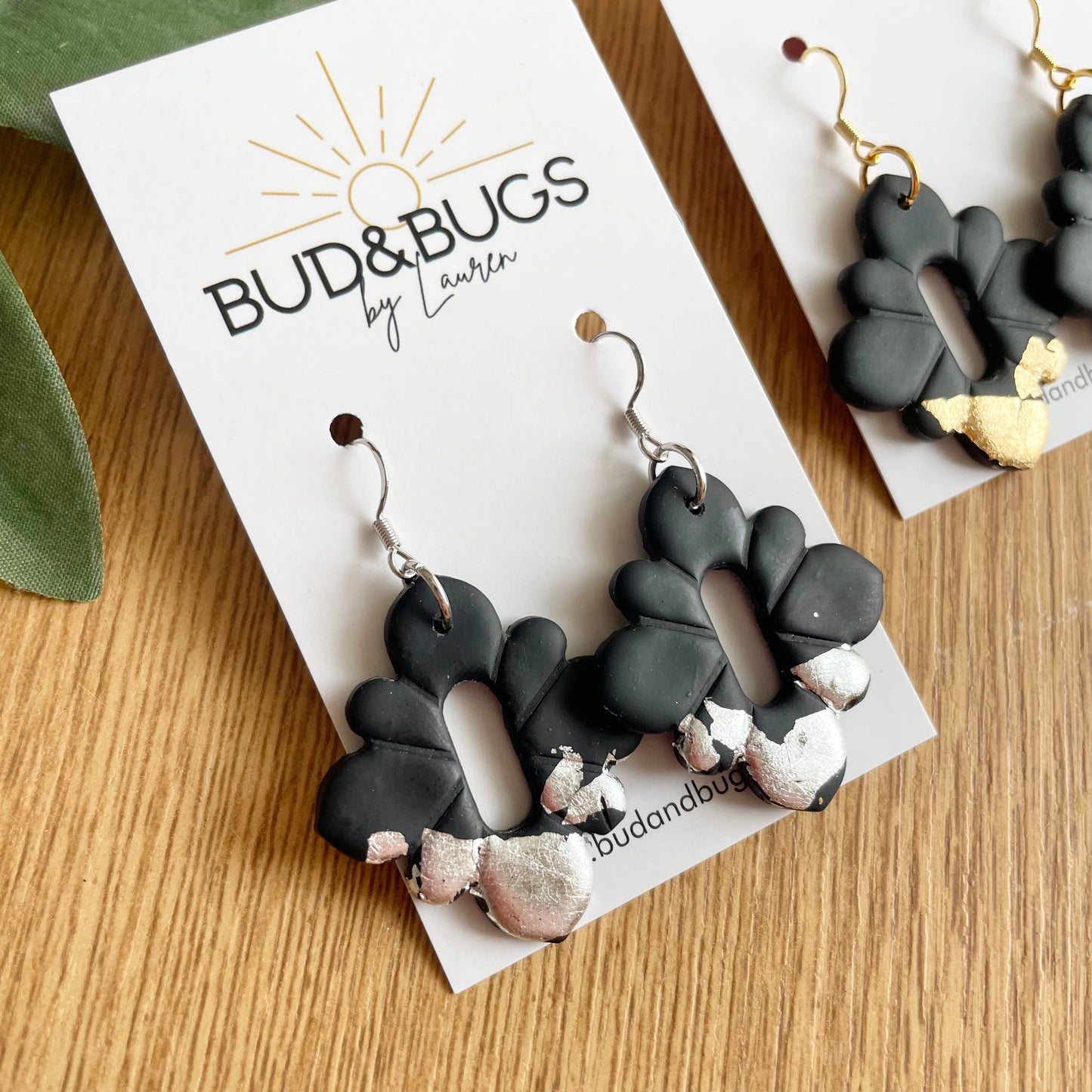 Black New Year Dangles