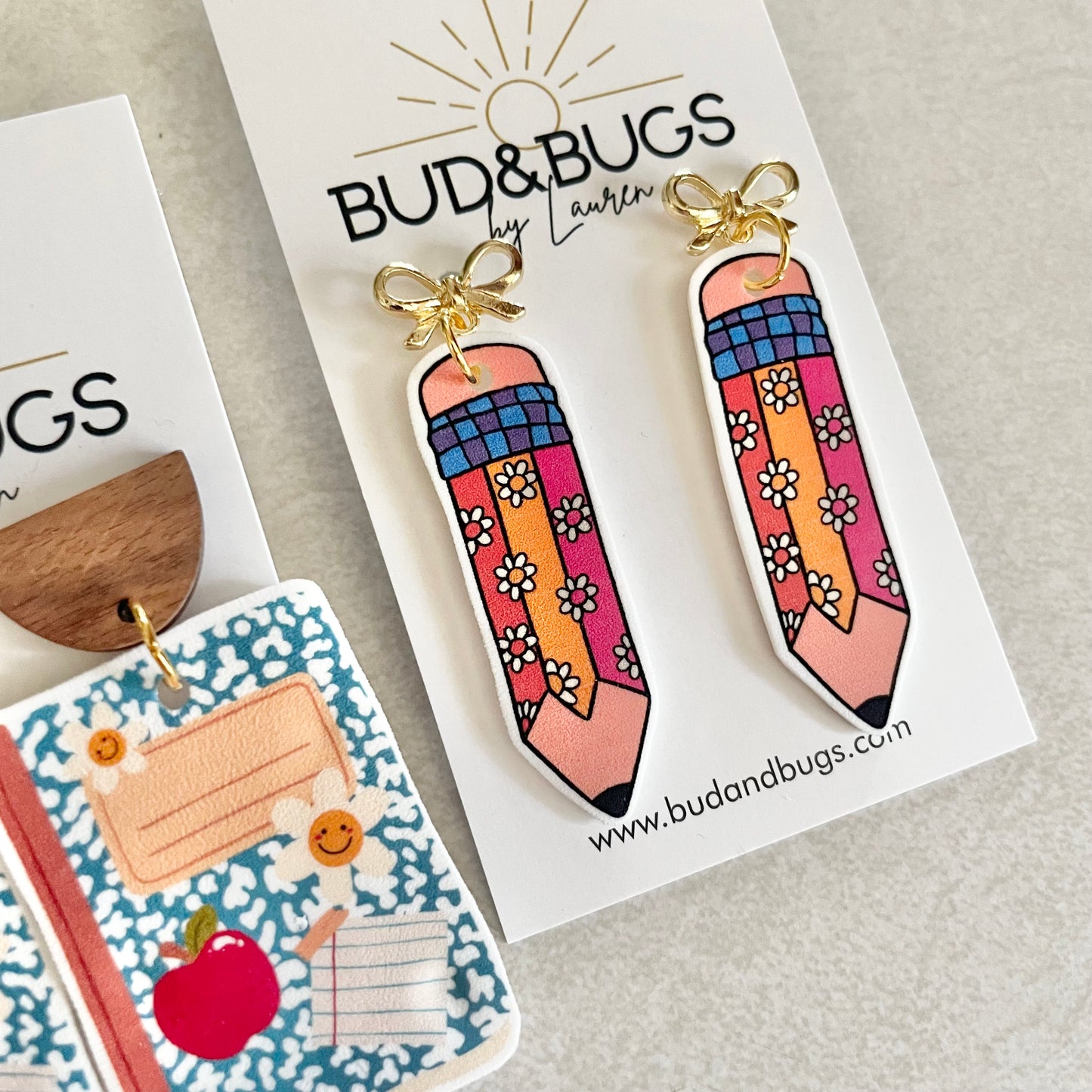 Cute School Supply Dangles