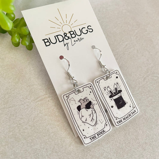Fool & Magician Tarot Dangles