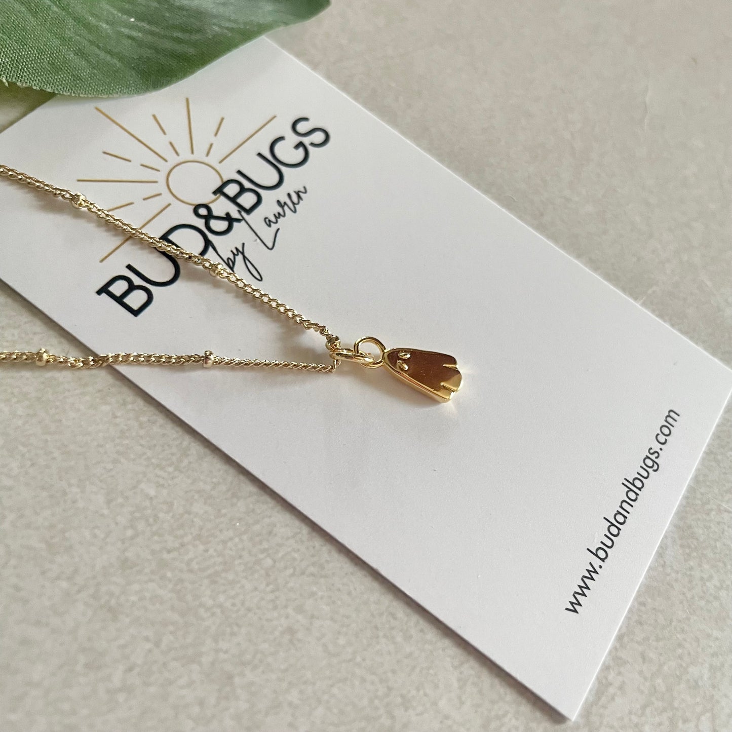 Ghost Gold Necklace