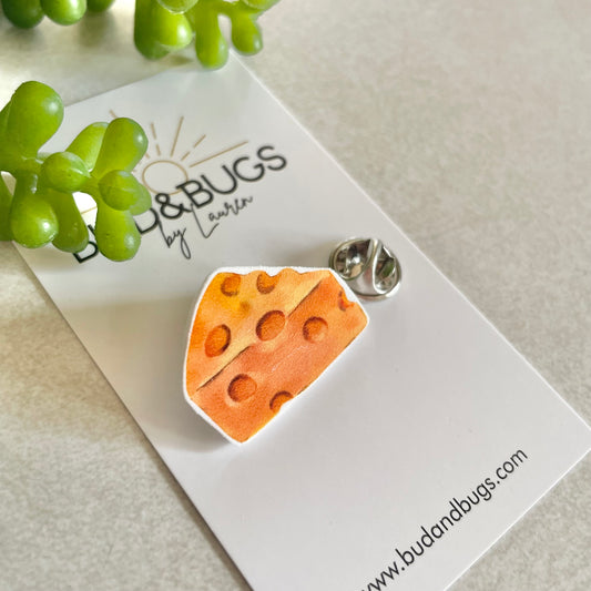 Cheesehead Pin
