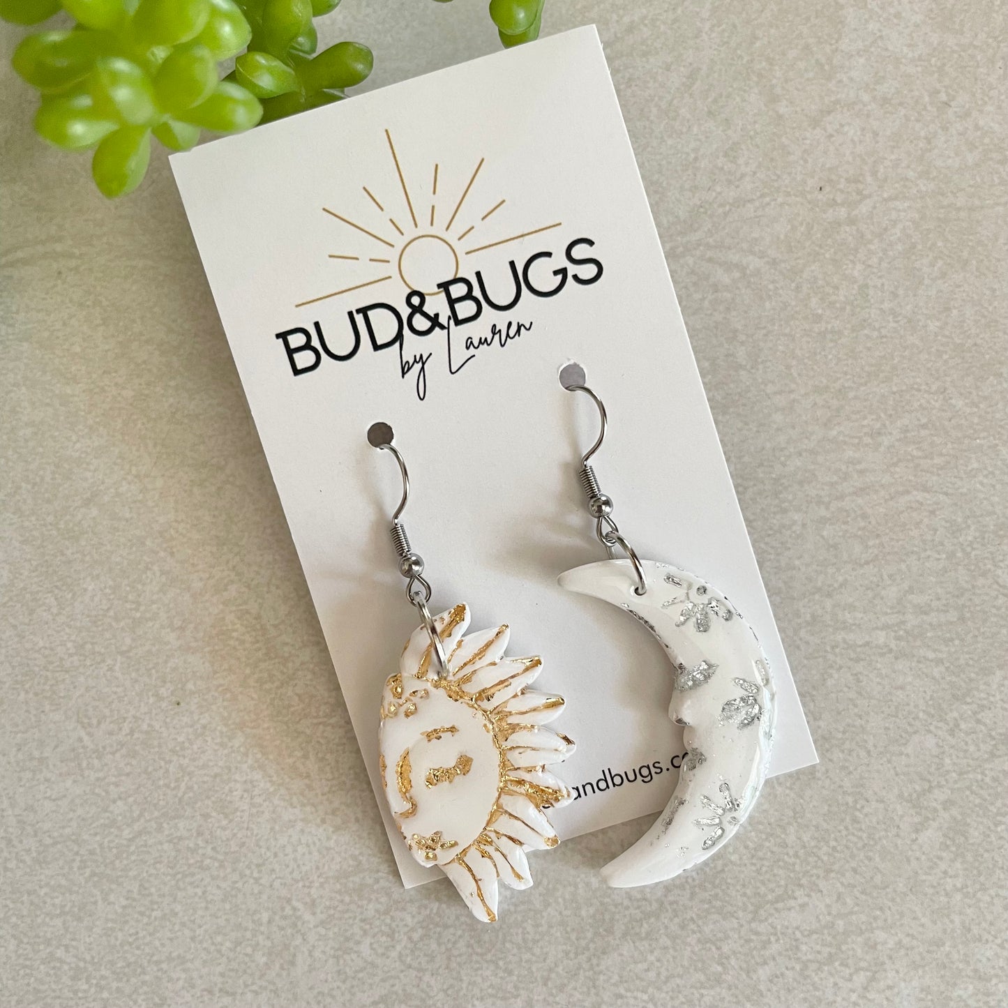 Sun & Moon Foil Dangles