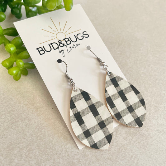Classic Buffalo Plaid Dangles